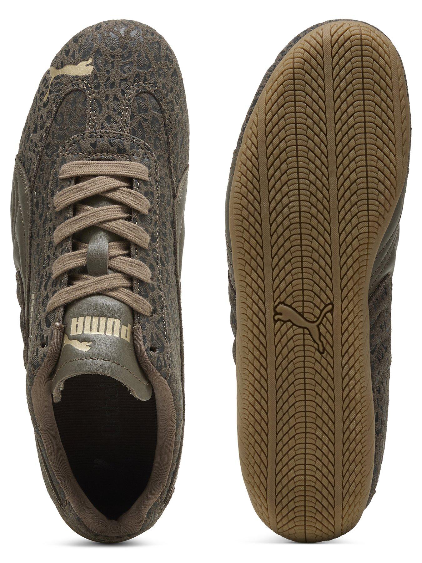 Image 4 of 4 of Puma Womens Speedcat LD Leo Trainers - Brown