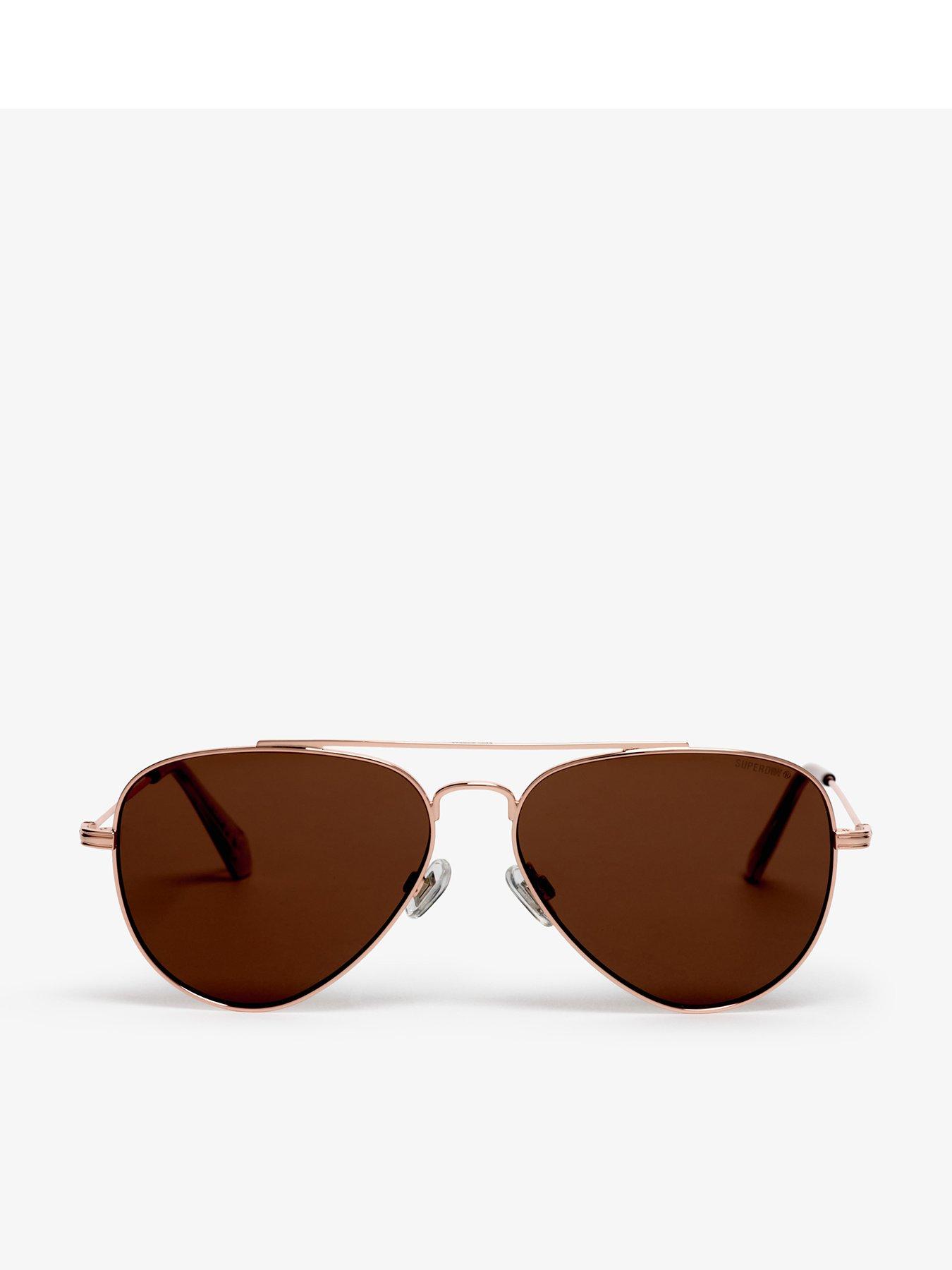 Superdry Classic Aviator Sunglasses - Brown
