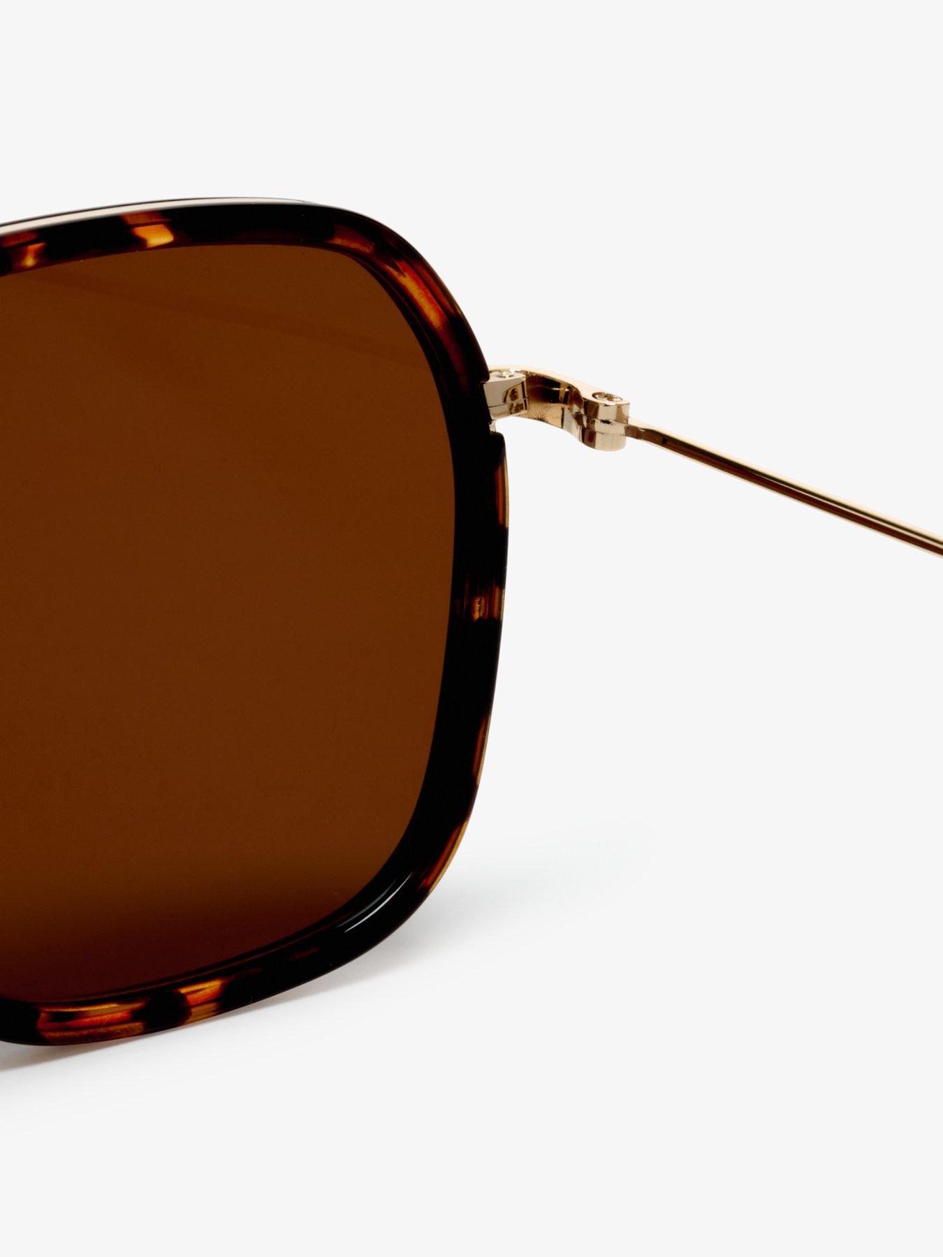 Image 5 of 6 of Superdry Framed Metal Square Sunglasses - Brown
