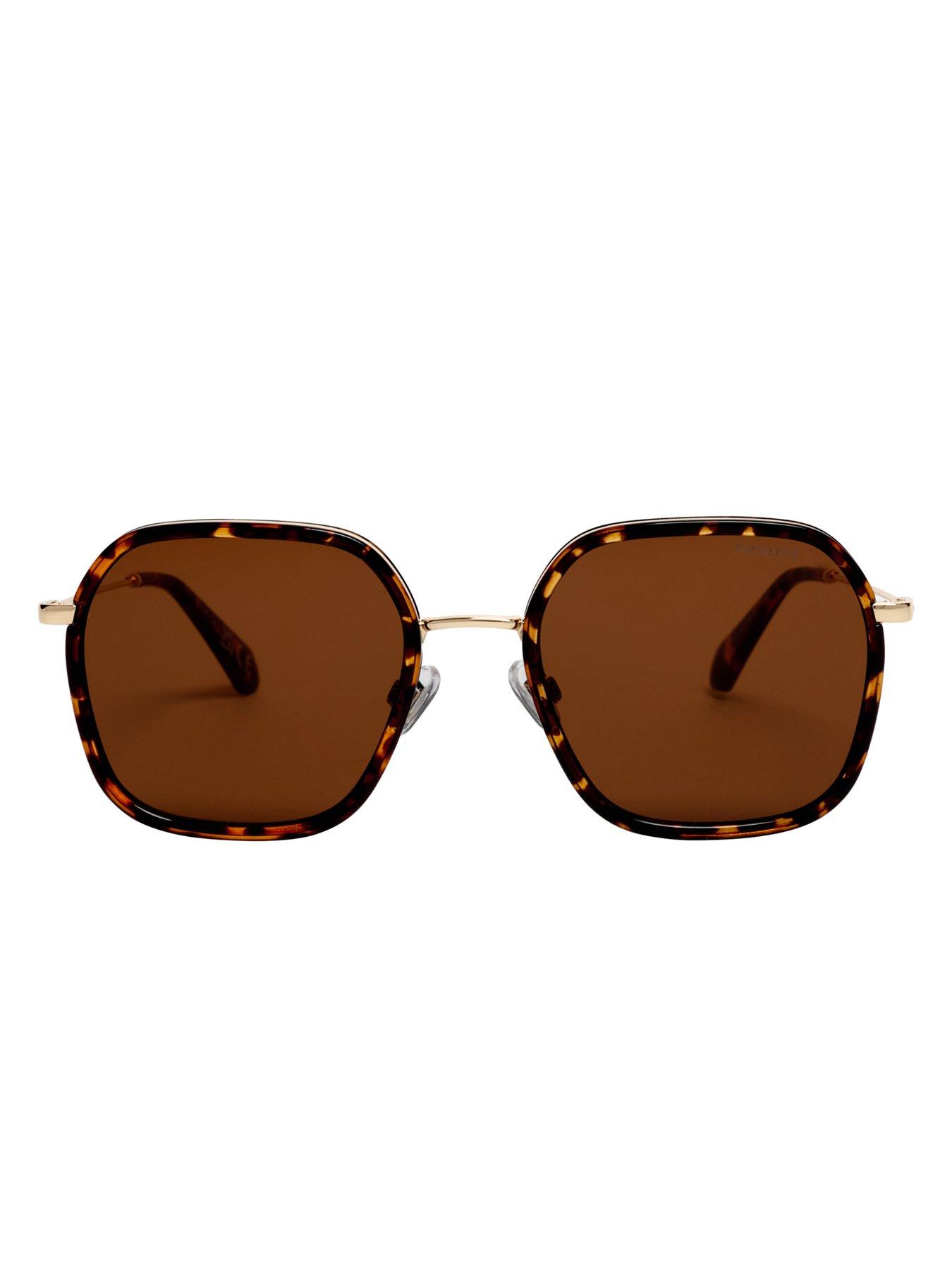 Image 6 of 6 of Superdry Framed Metal Square Sunglasses - Brown