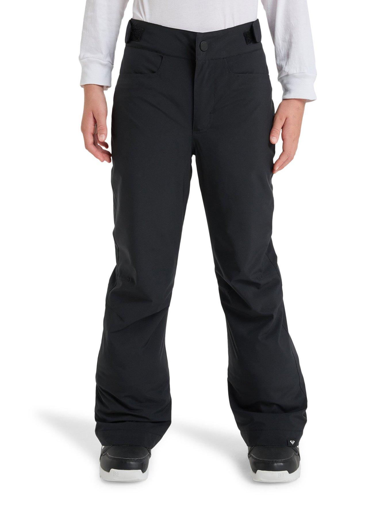 Image 5 of 6 of Roxy Junior Girls Backyard Girl Ski Salopettes - Black