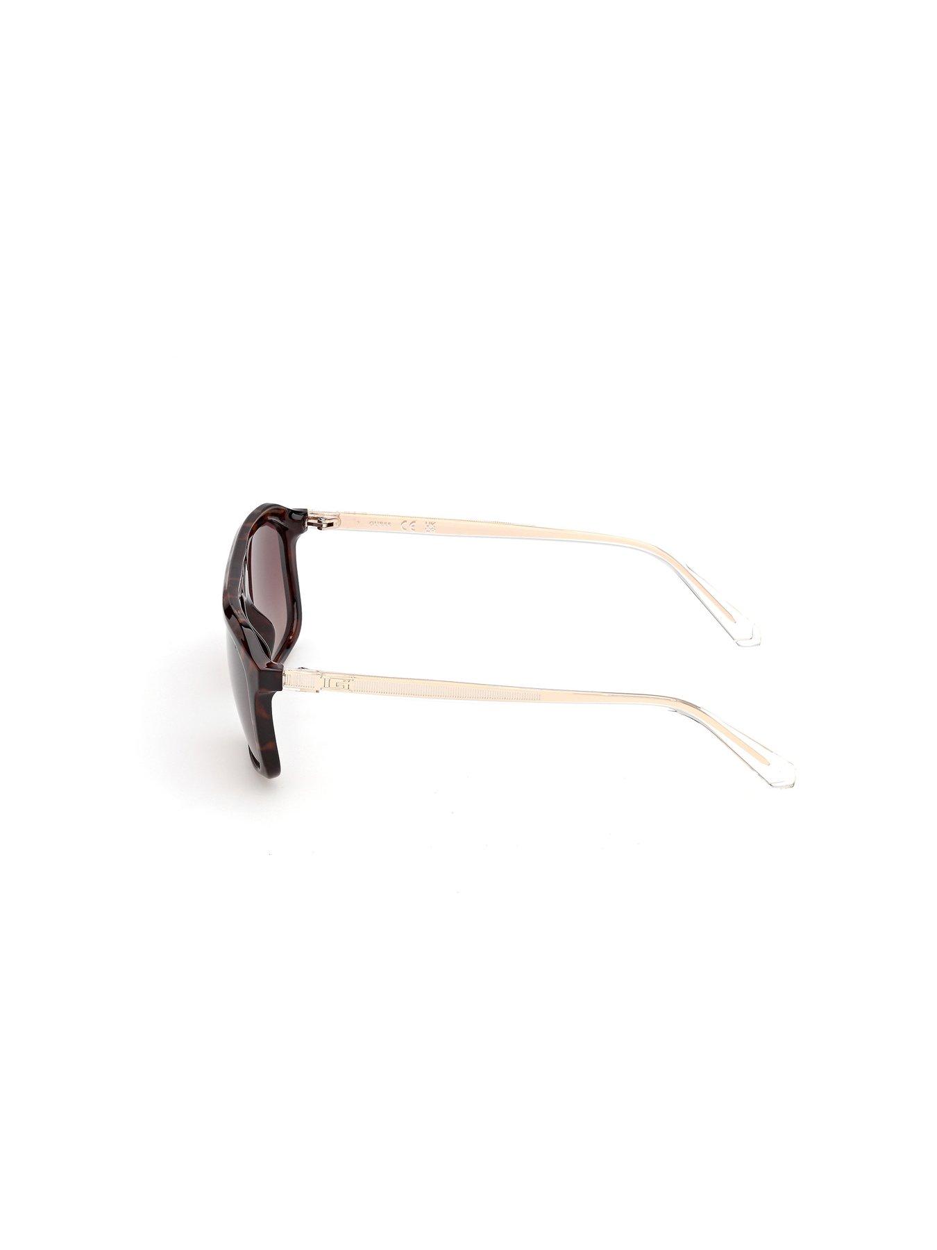 Image 2 of 6 of Guess Rectangular Sunglasses - Brown