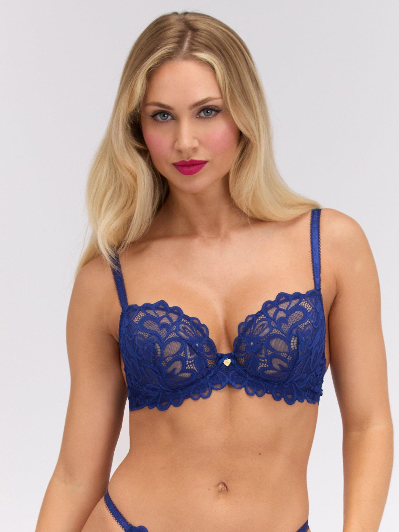 Boux Avenue Boux Avenue Heidi Plunge Bra - Midnight Blue