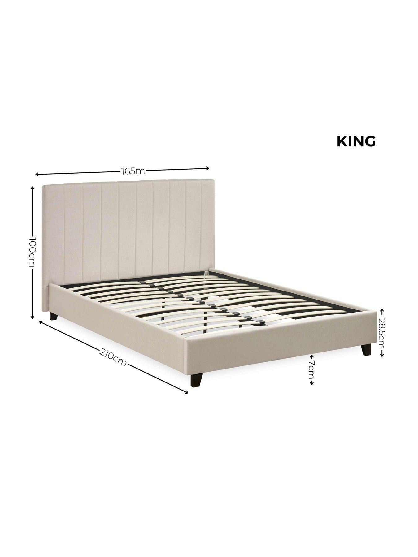Image 6 of 6 of Julian Bowen Aylen Fabric Bed