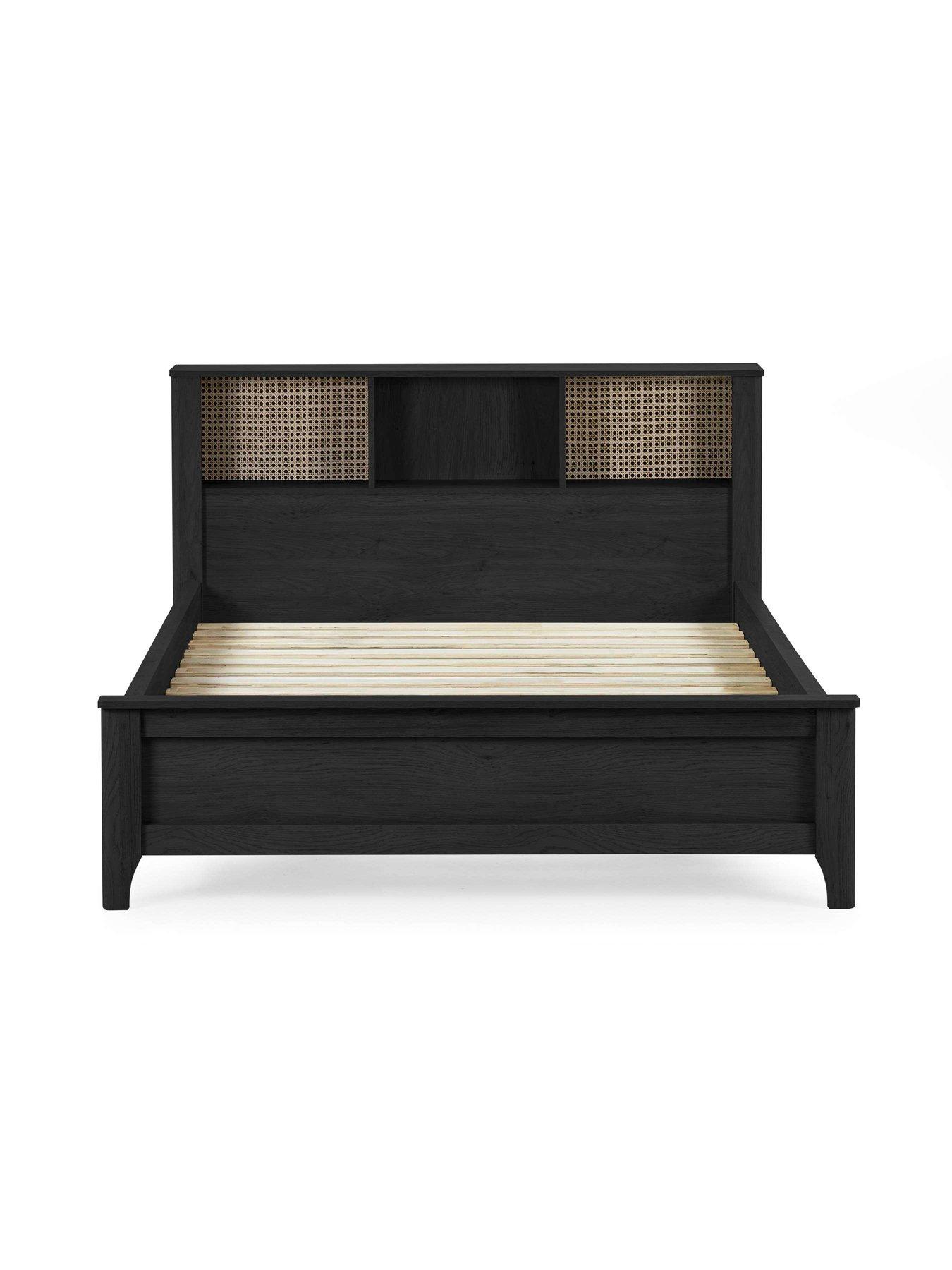 Image 3 of 6 of Julian Bowen Sydney&nbsp;Bed Rattan Effect - Black Ash