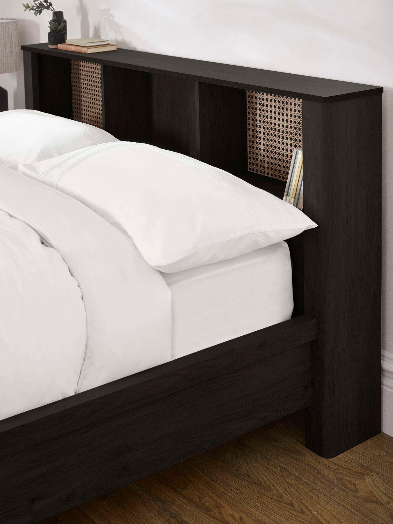 Image 4 of 6 of Julian Bowen Sydney&nbsp;Bed Rattan Effect - Black Ash