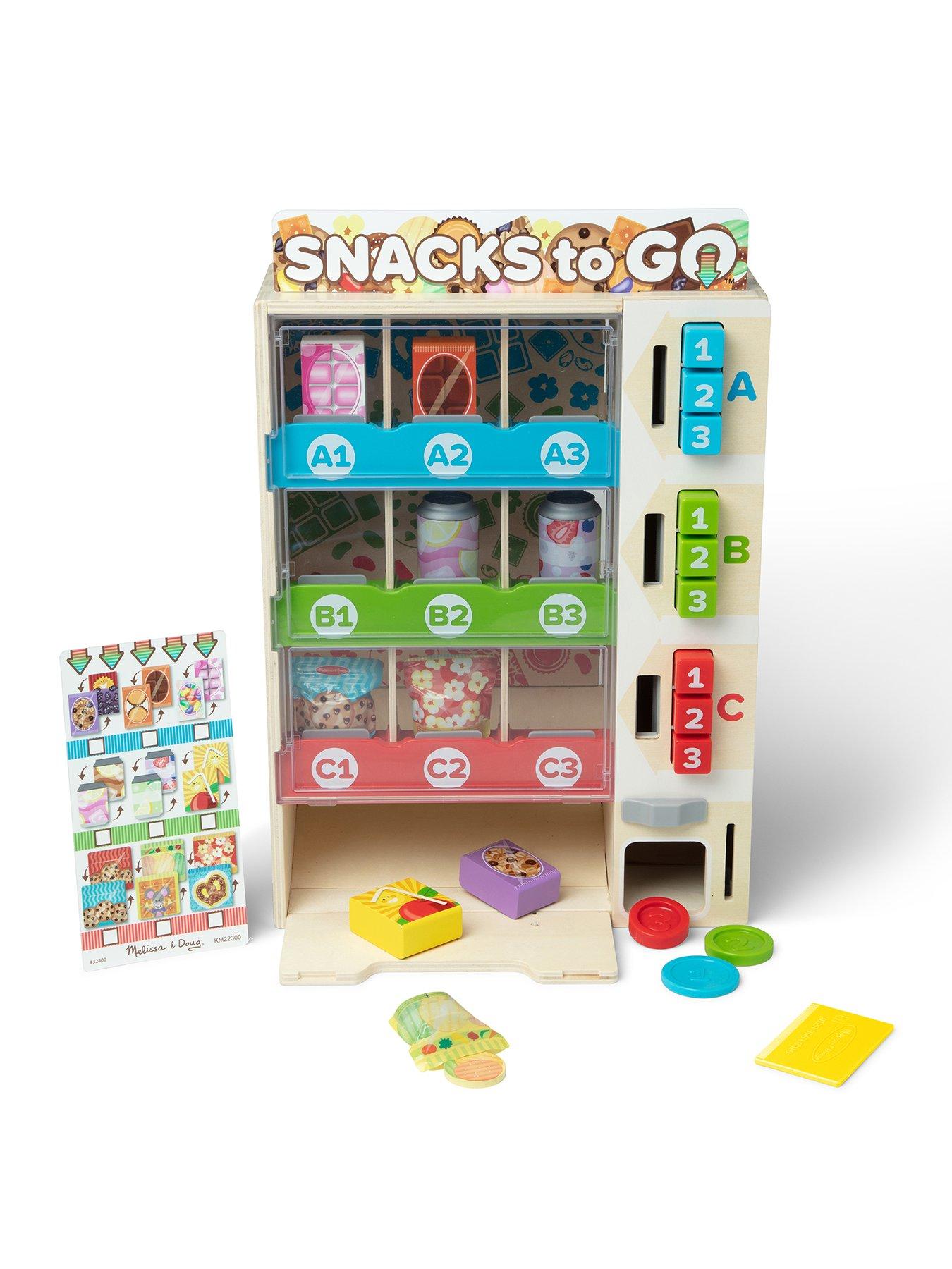 Image 1 of 7 of Melissa & Doug Light-Up Coin Drop Vending Machine Toy