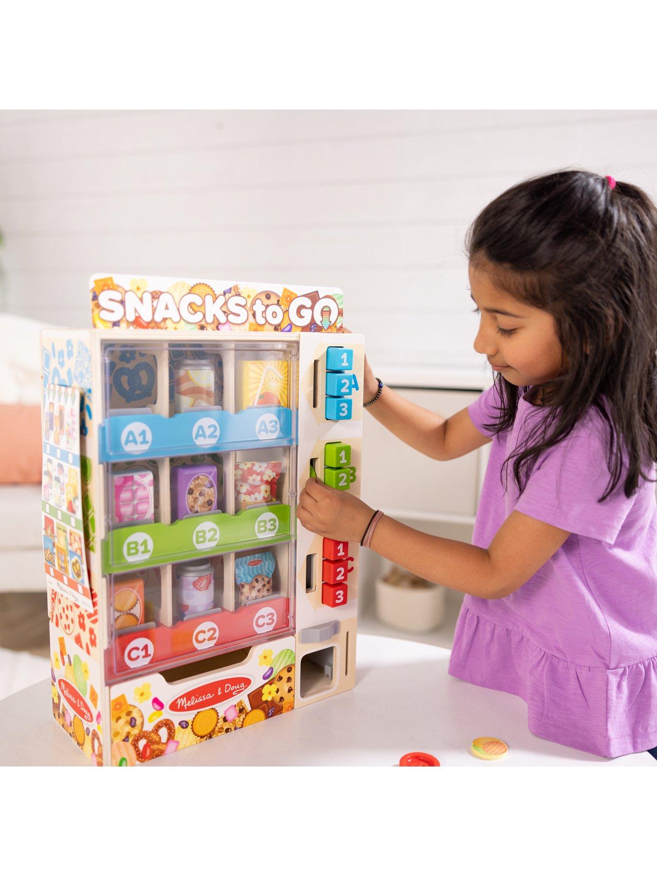 Image 4 of 7 of Melissa & Doug Light-Up Coin Drop Vending Machine Toy