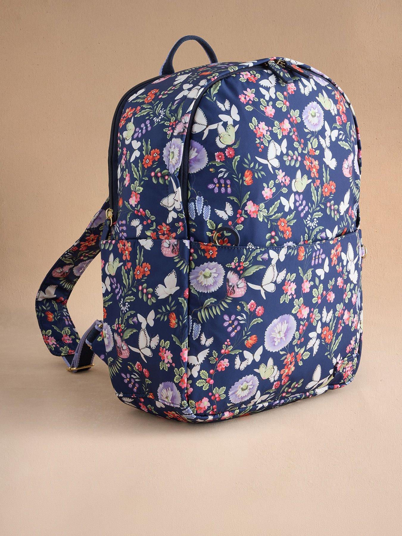 Image 1 of 6 of Cath Kidston Butterfly Dance Compact Backpack