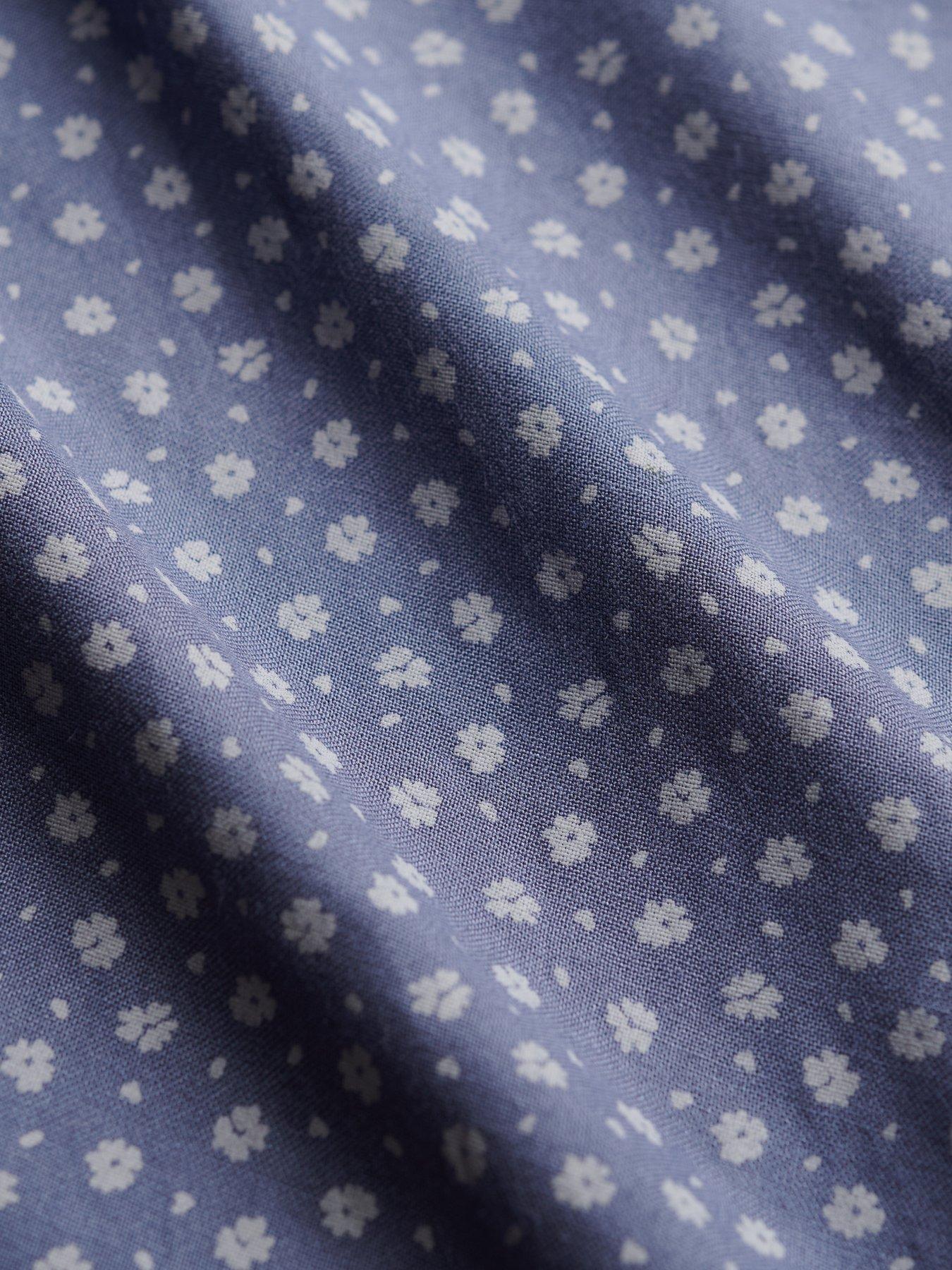 Image 6 of 6 of Superdry Printed Cami Maxi Dress - Blue