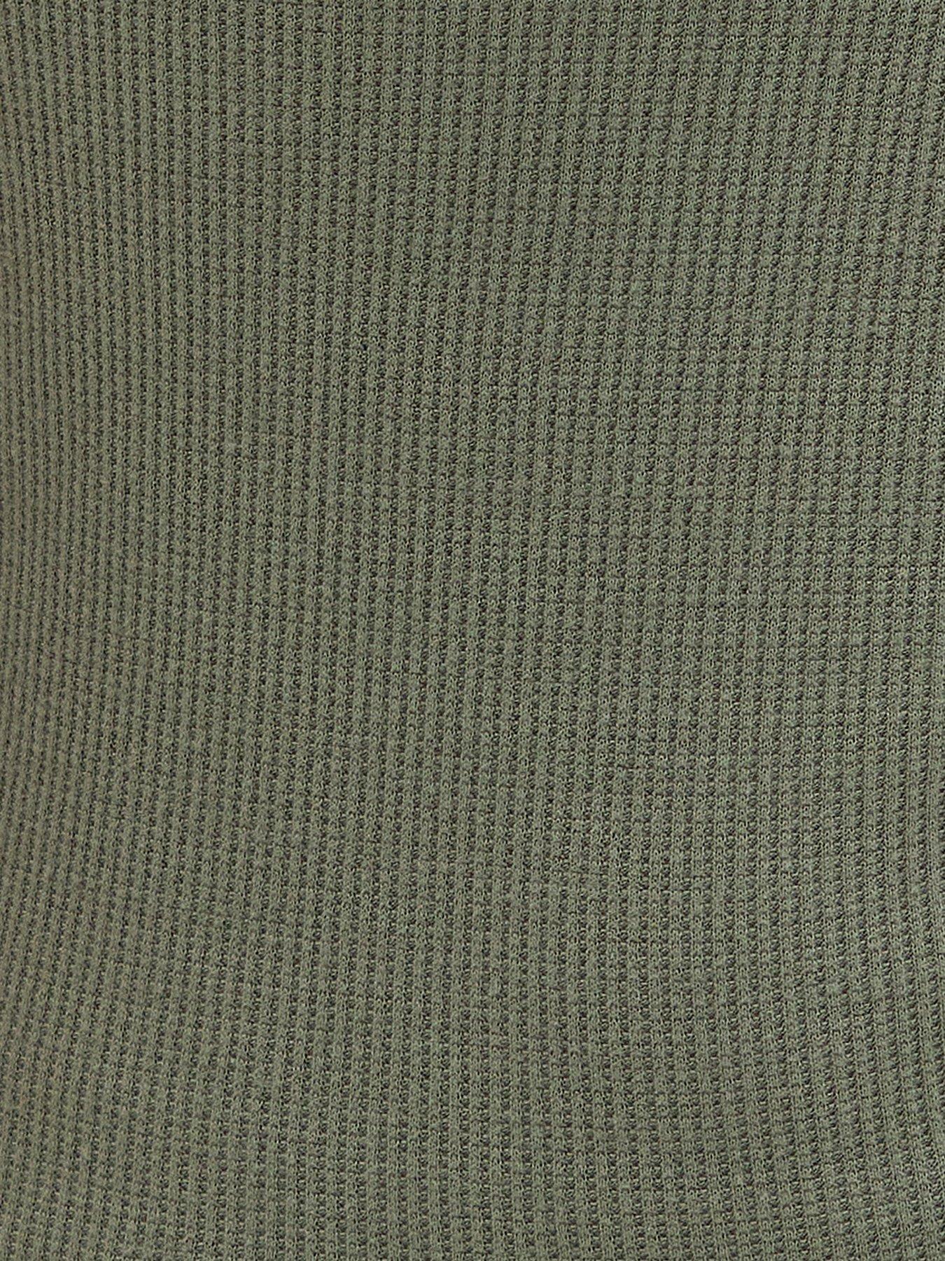 Image 5 of 5 of Boux Avenue Boux Avenue Waffle Cami Pj Set - Khaki