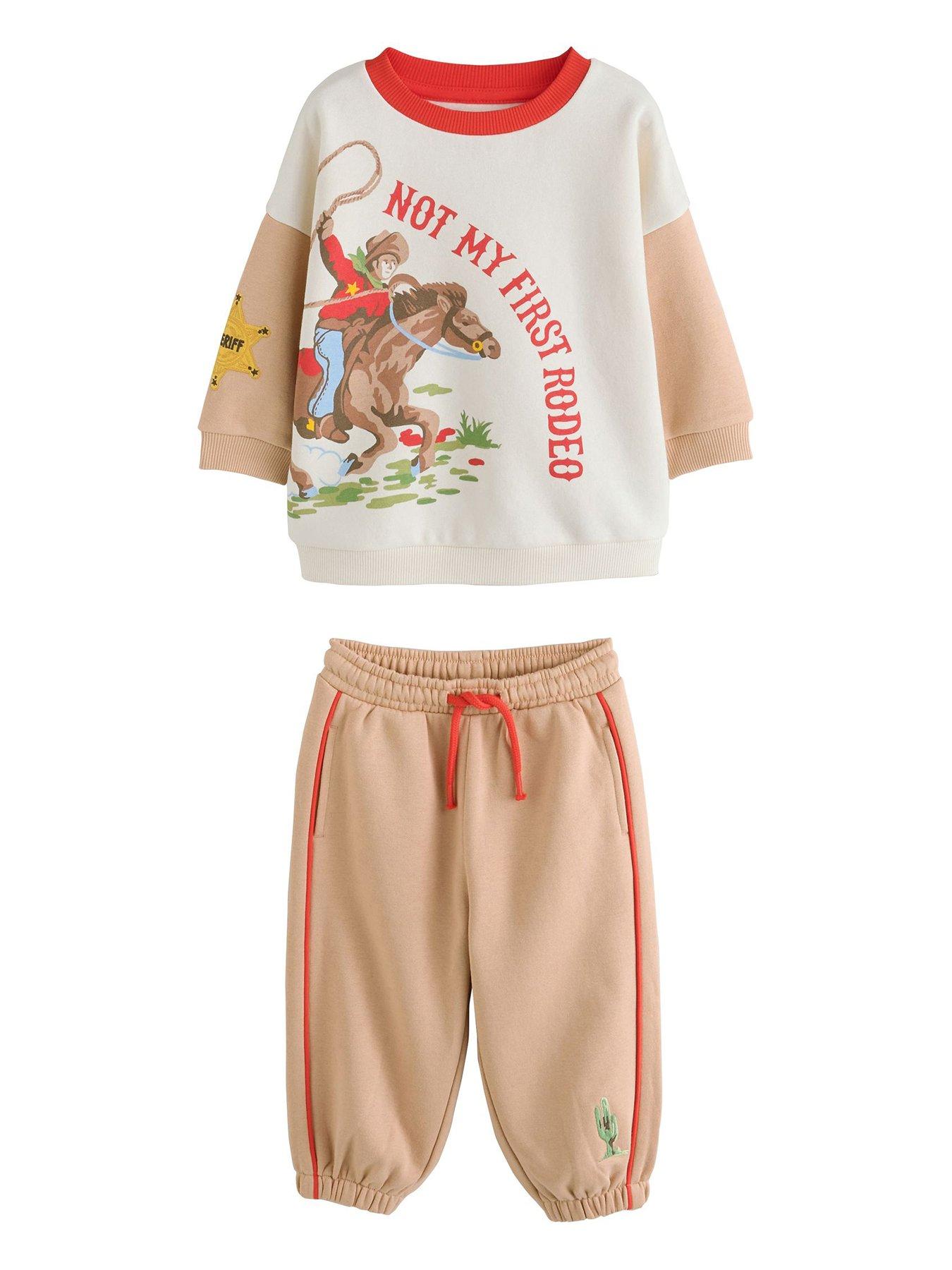 Image 2 of 7 of Cath Kidston Younger Boys 2 Piece Sweat Set - Multi
