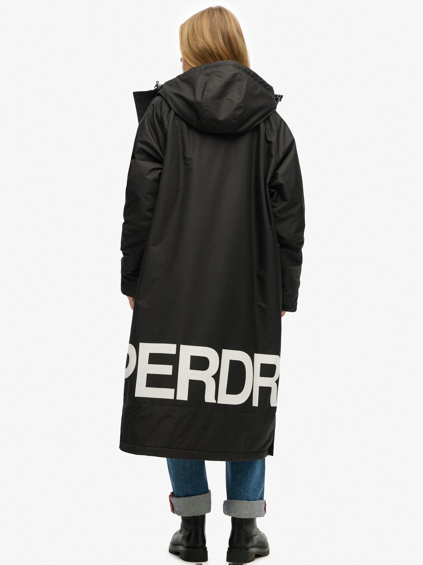 Image 2 of 6 of Superdry Superdry Robe - Black/White