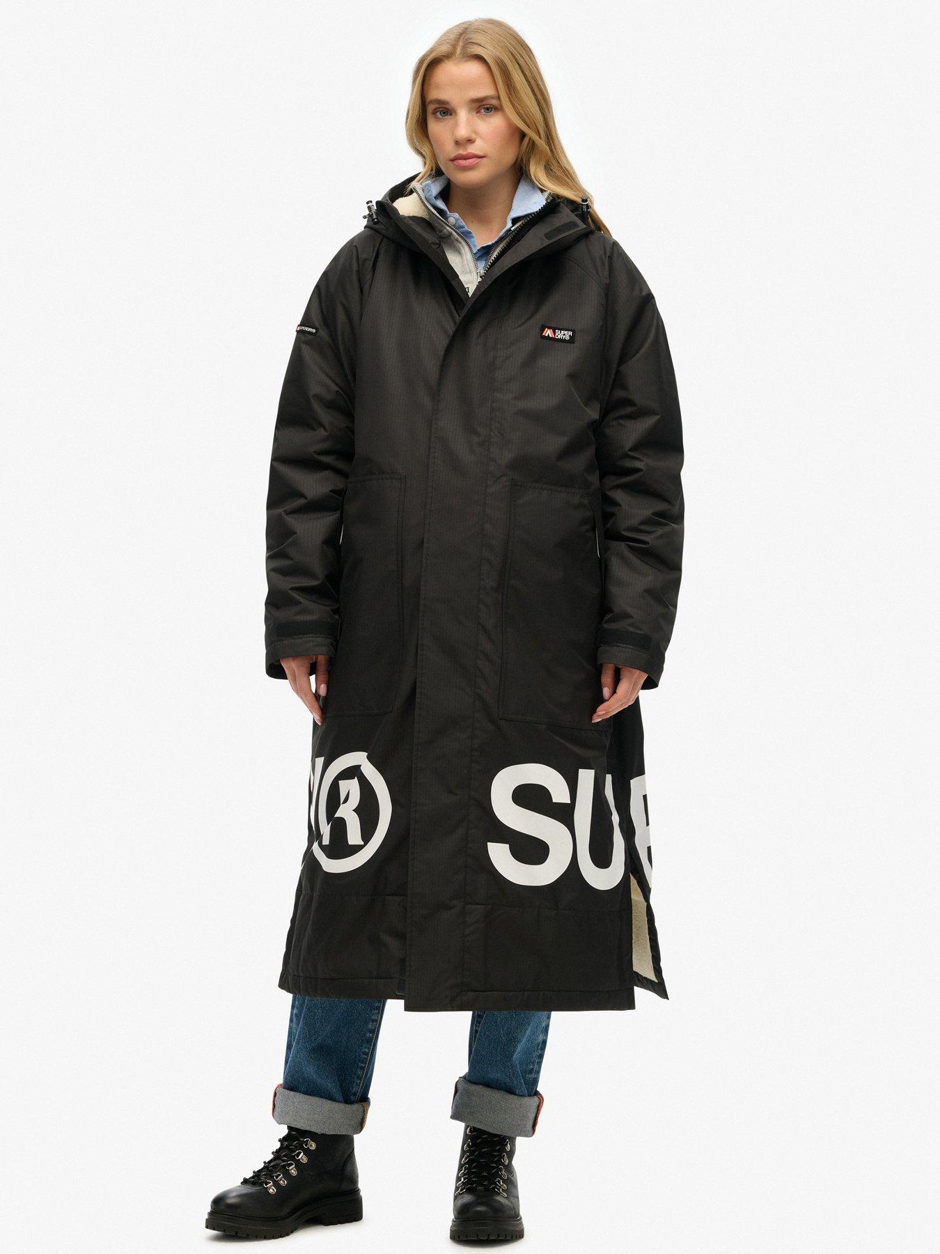 Image 3 of 6 of Superdry Superdry Robe - Black/White