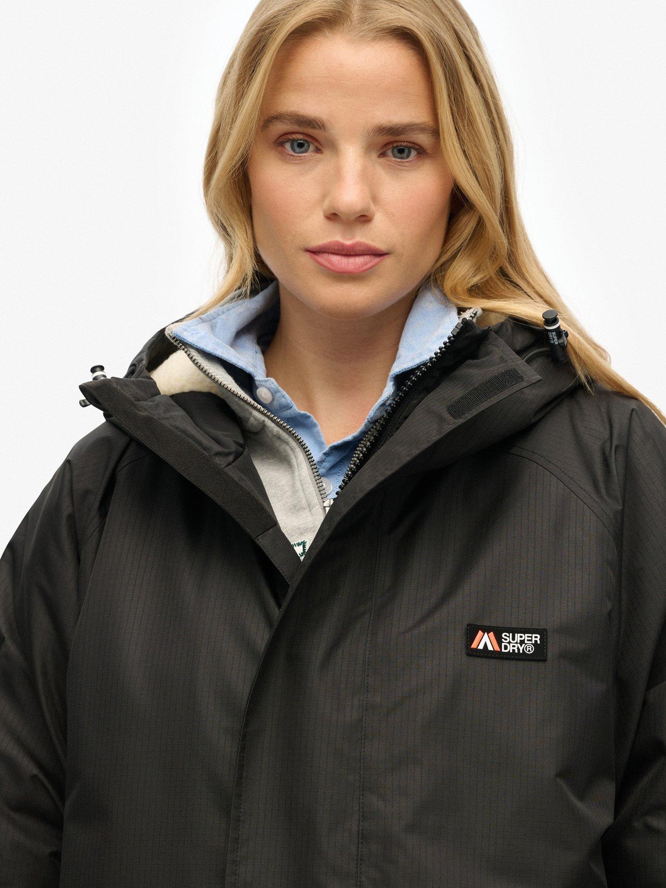 Image 5 of 6 of Superdry Superdry Robe - Black/White