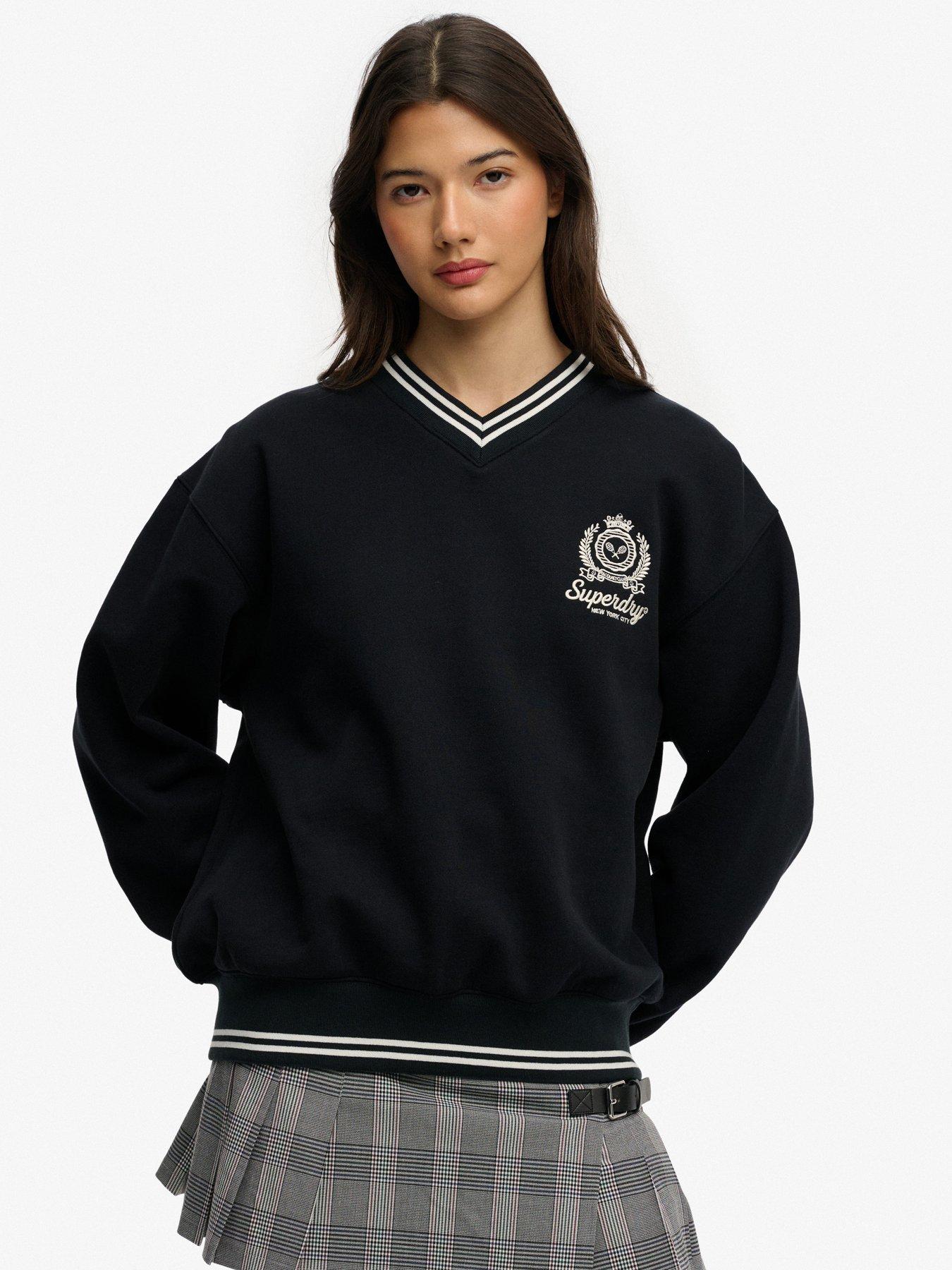 Superdry Country Club Crest V Sweat
