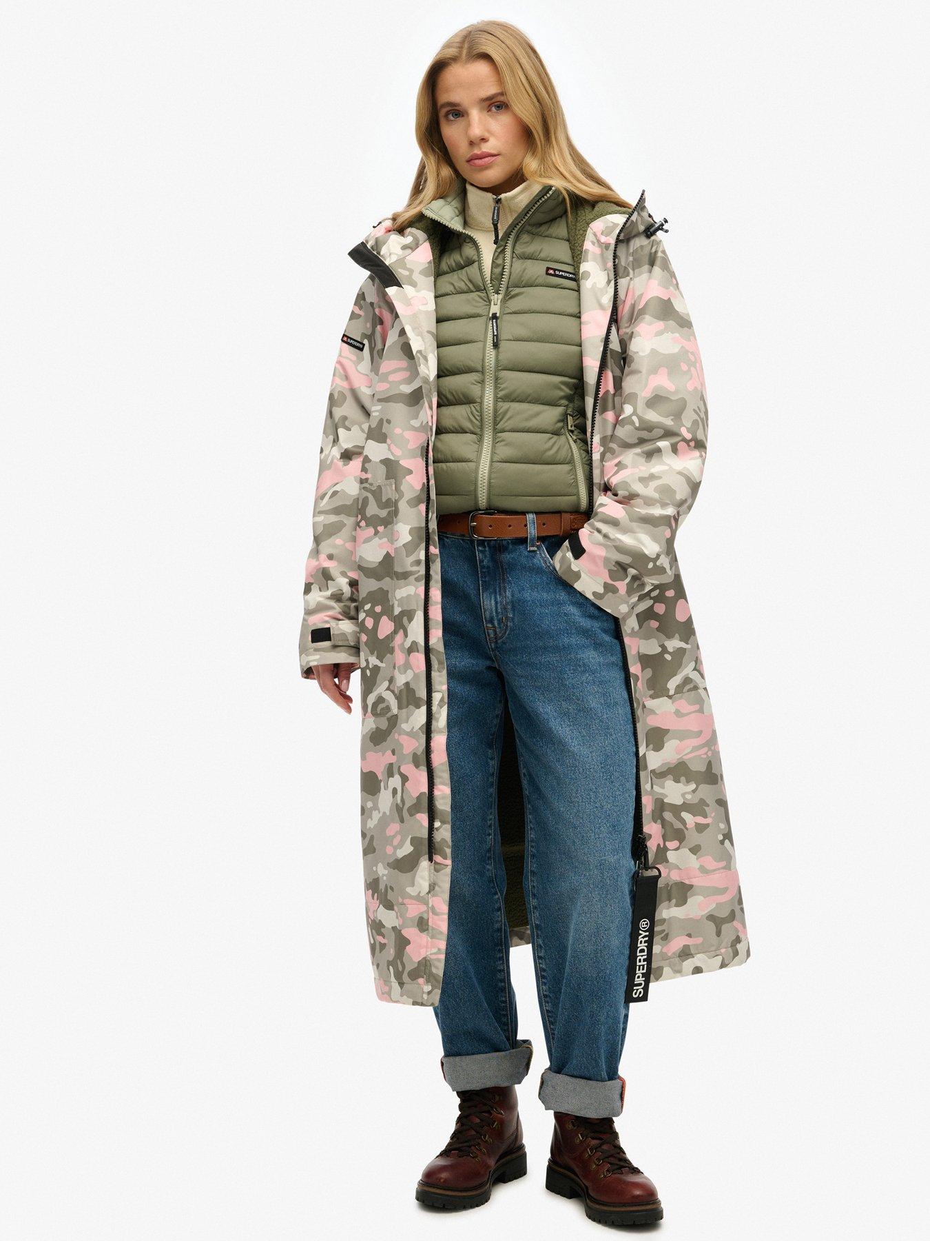 Superdry Superdry Robe - Pink Camo