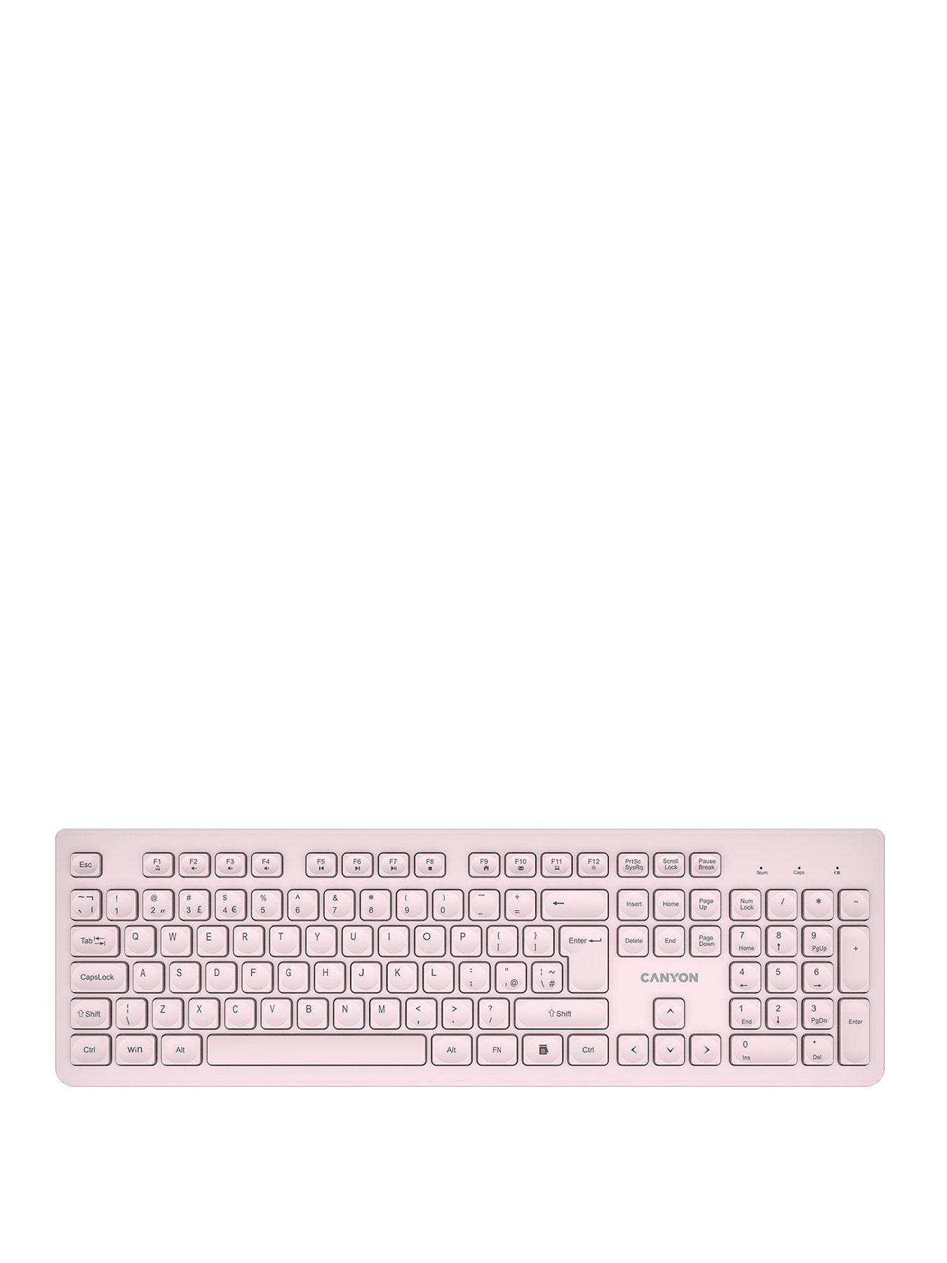 Canyon keyboard HKB-W01 Wireless Beige