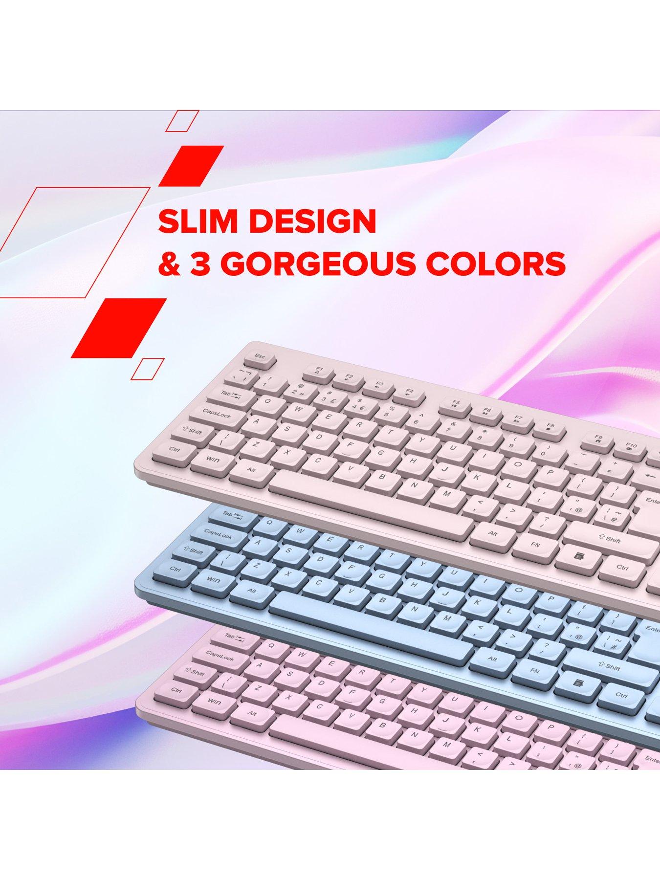 Image 4 of 7 of Canyon keyboard HKB-W01 Wireless Blue
