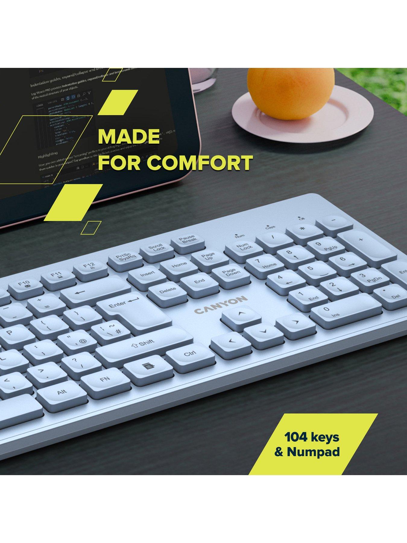 Image 6 of 7 of Canyon keyboard HKB-W01 Wireless Blue