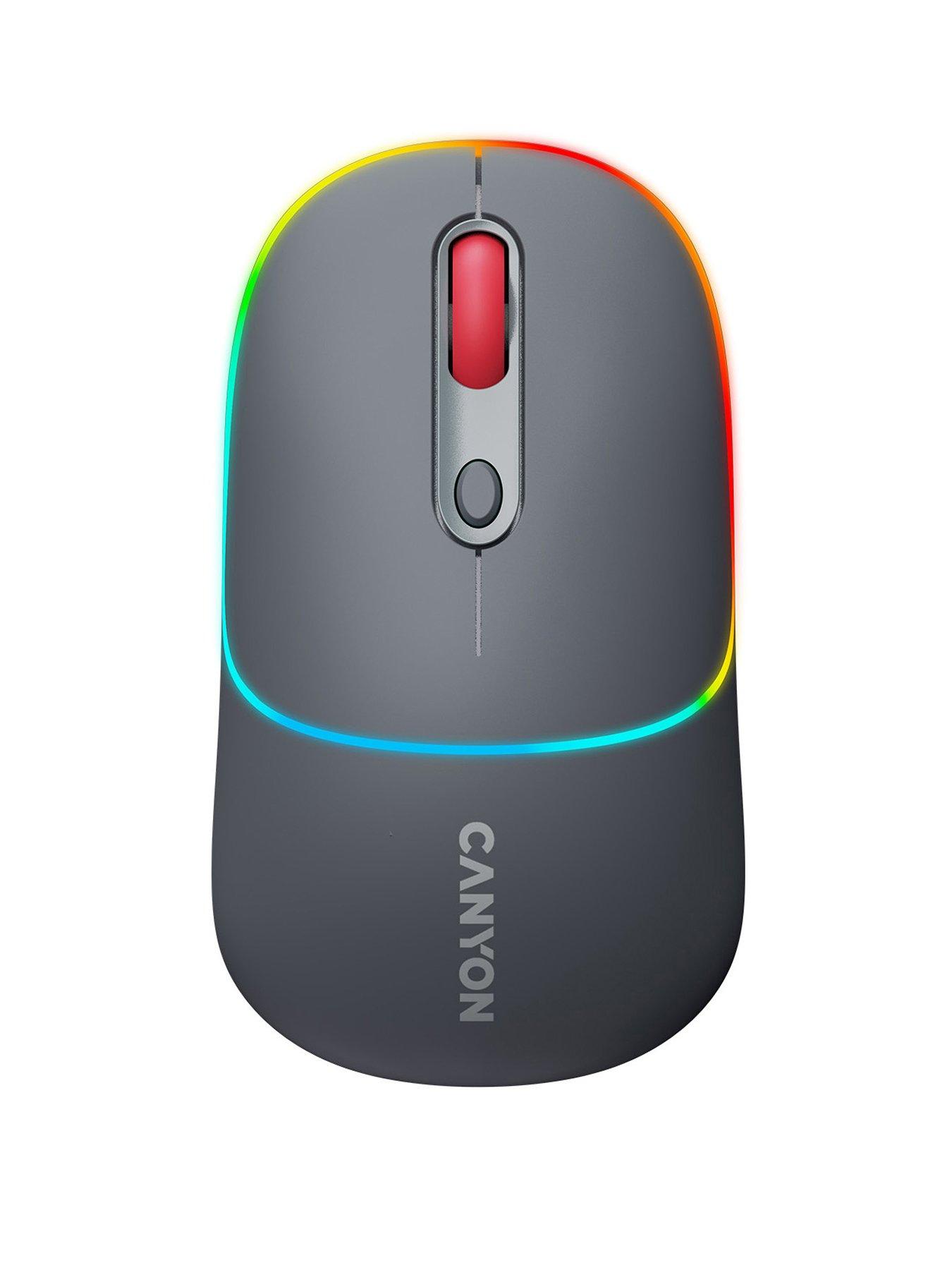 Canyon mouse MW-22 2in1 BT/ Wireless Dark Grey
