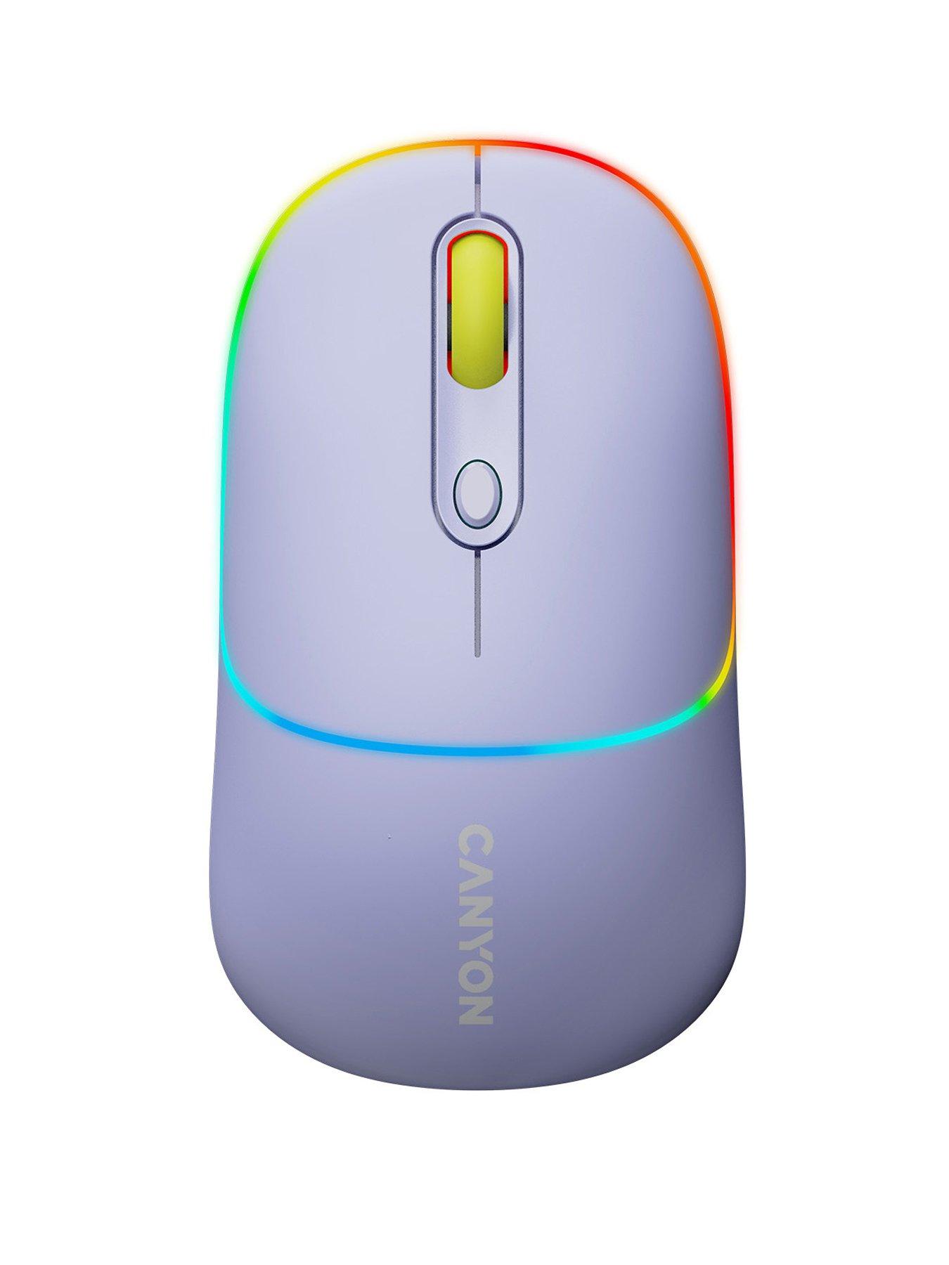 Image 1 of 7 of Canyon CANYON mouse MW-22 2in1 BT/ Wireless Lavender