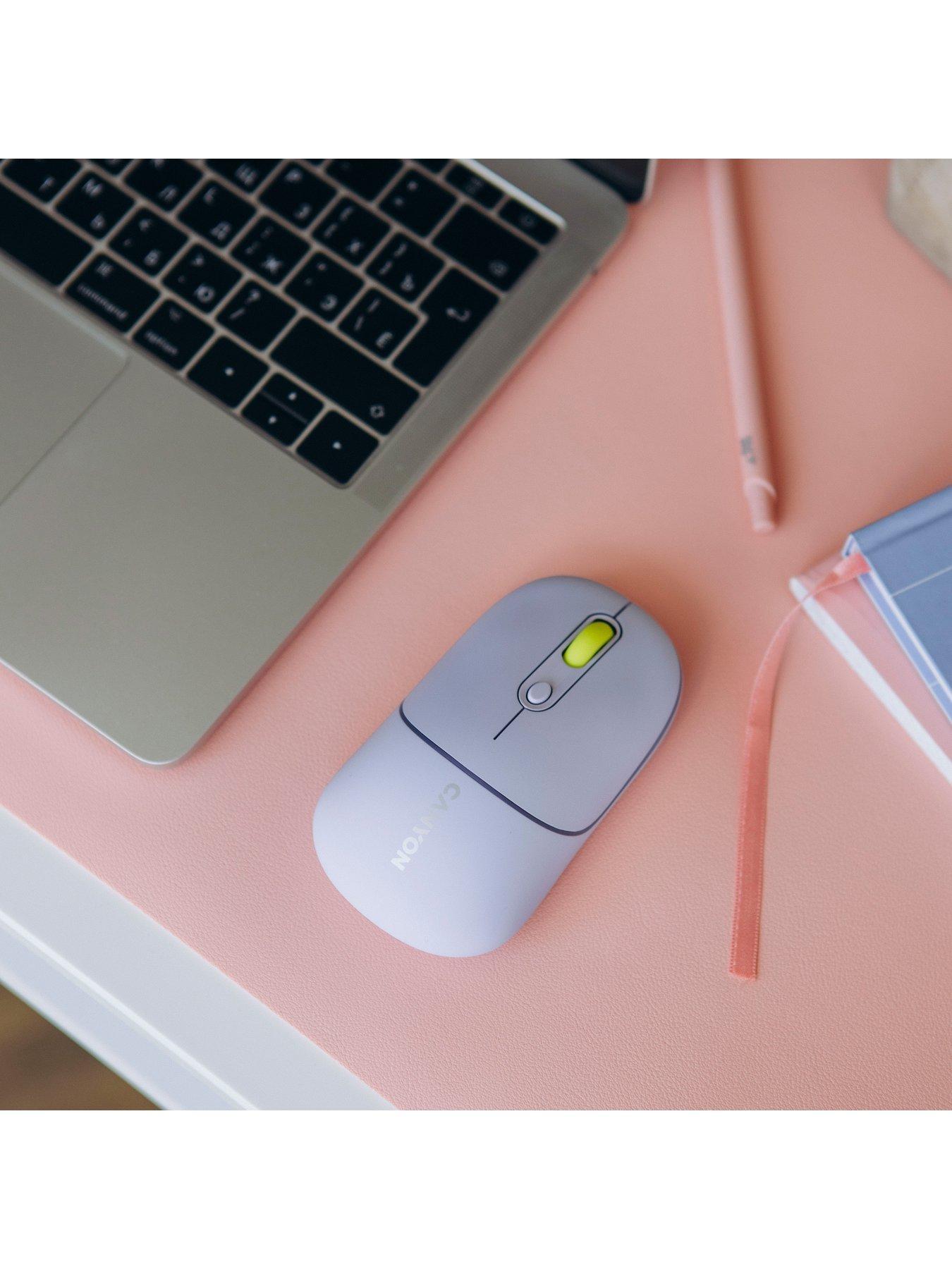 Image 7 of 7 of Canyon CANYON mouse MW-22 2in1 BT/ Wireless Pearl Rose