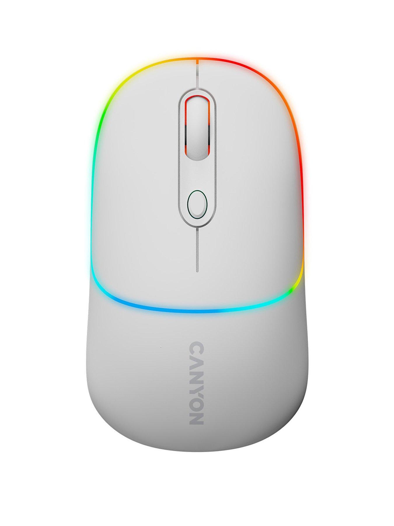 Image 1 of 7 of Canyon CANYON mouse MW-22 2in1 BT/ Wireless Snow White