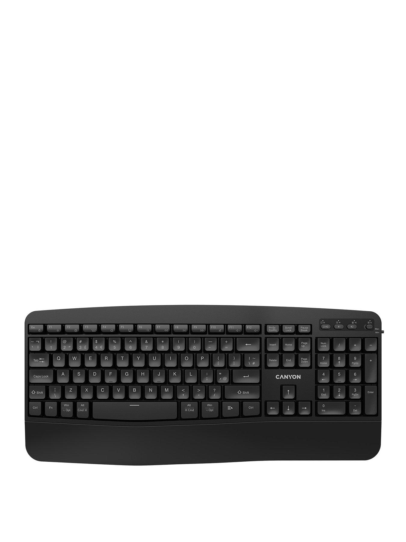 Image 1 of 7 of Canyon CANYON keyboard HKB-W6 Wireless Black