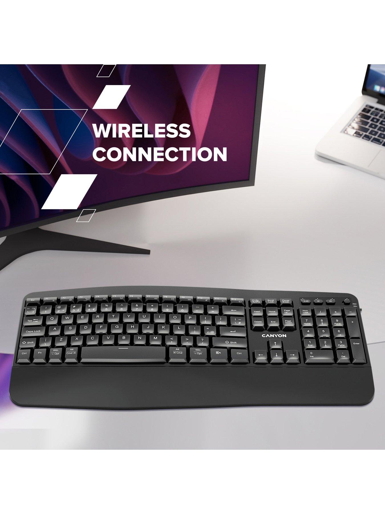 Image 2 of 7 of Canyon CANYON keyboard HKB-W6 Wireless Black