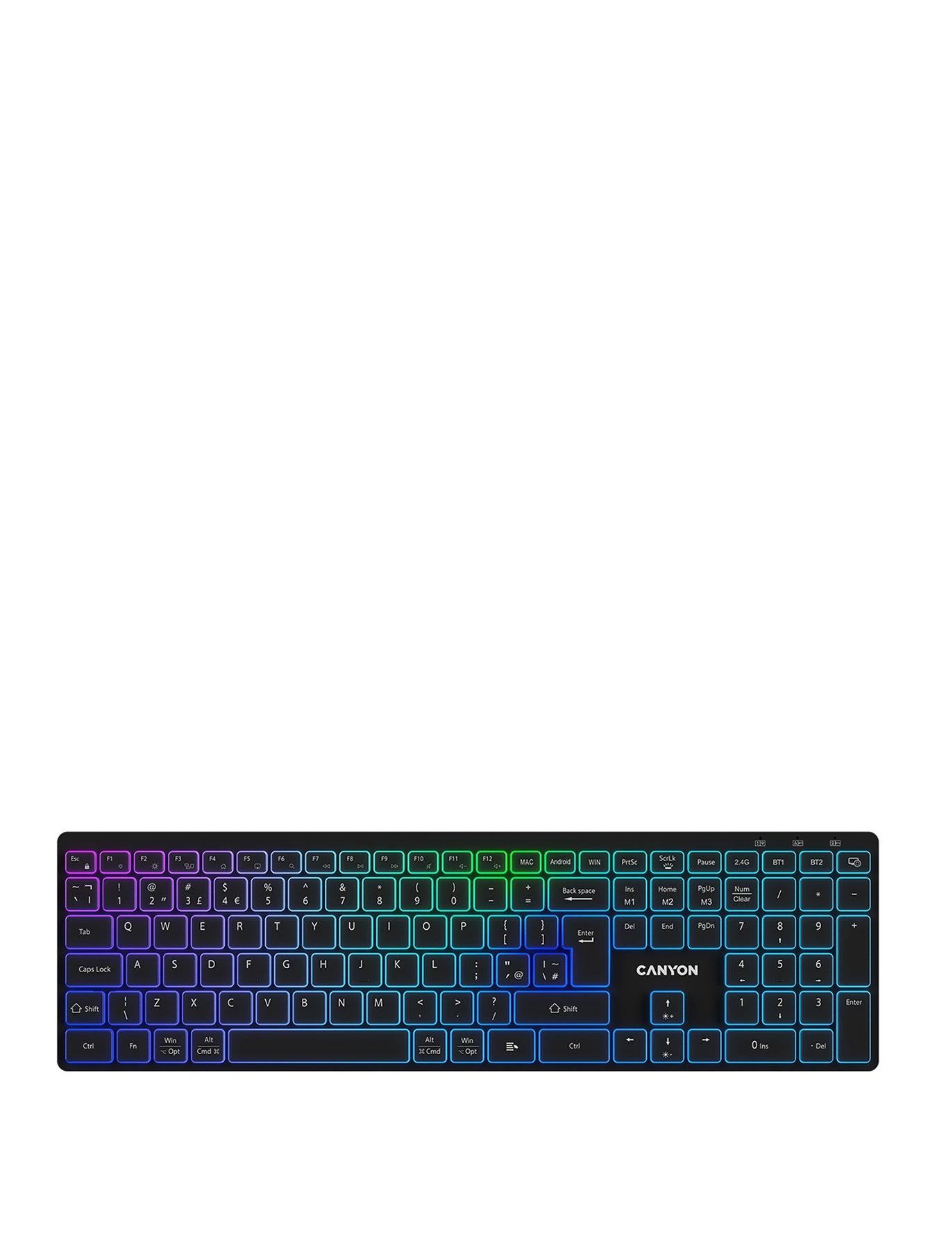 Canyon keyboard HKB-W11 Wireless Black