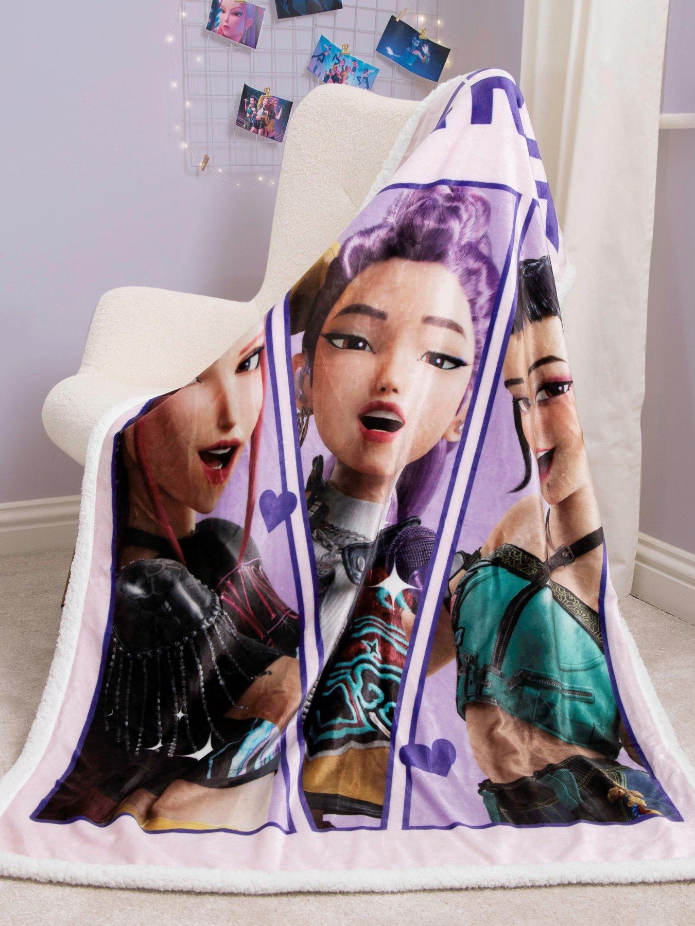 K-Pop Demon Hunters K Pop Demon Hunters Ready Digital Sherpa Fleece in Multi