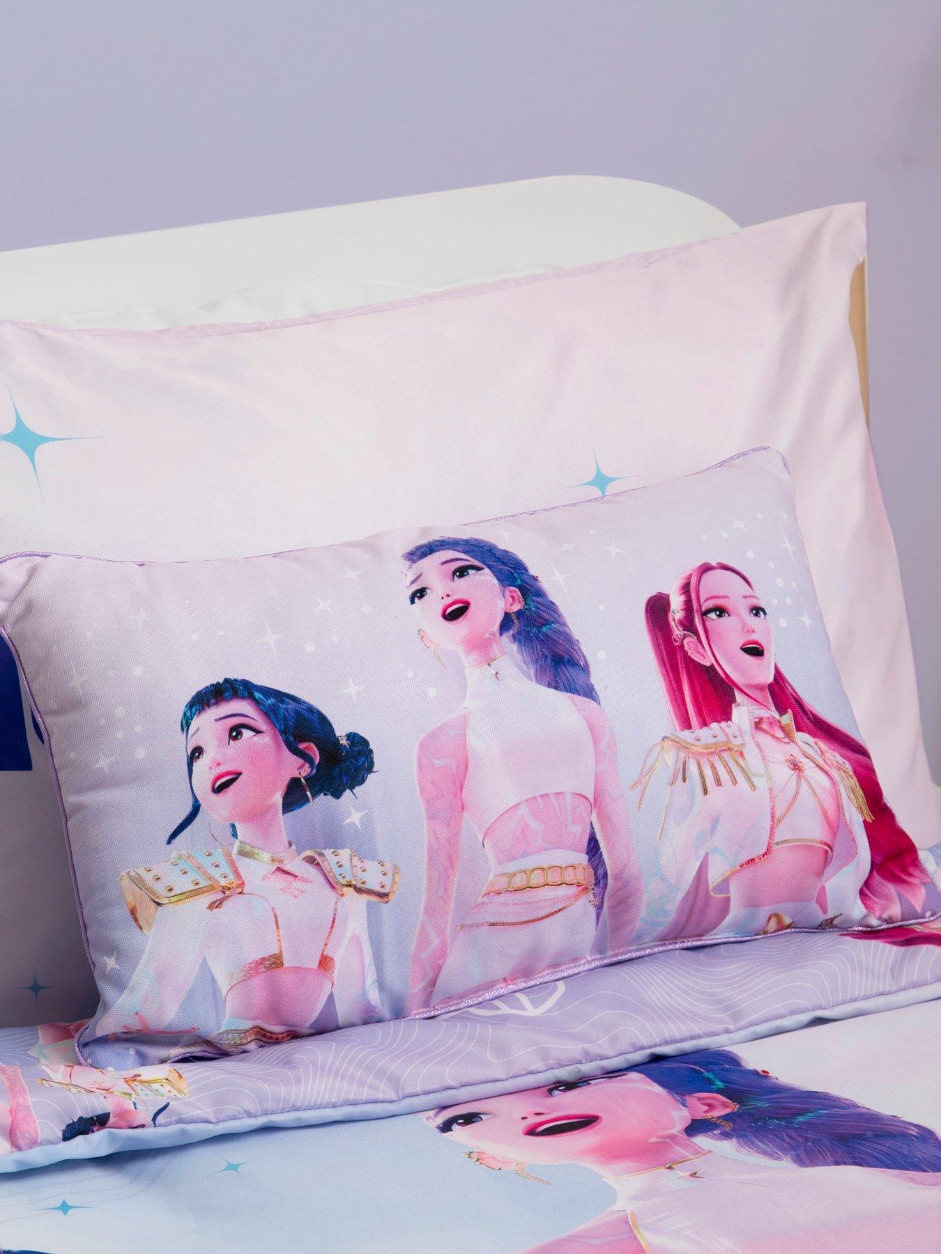 K-Pop Demon Hunters K Pop Demon Hunters Signatures Range 50 X 30 bolster cushion