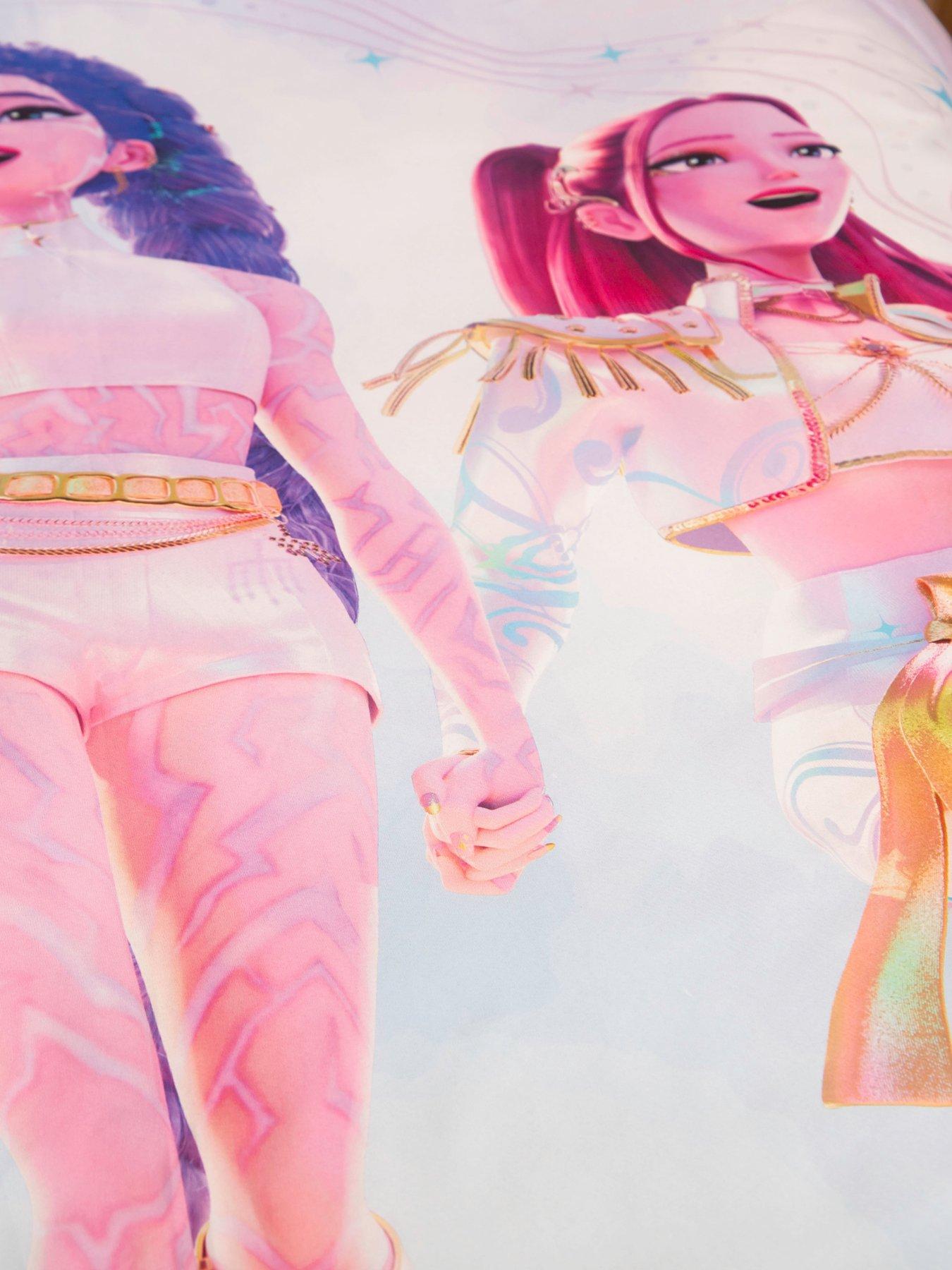 Image 5 of 7 of K-Pop Demon Hunters Sound Single Panel Duvet