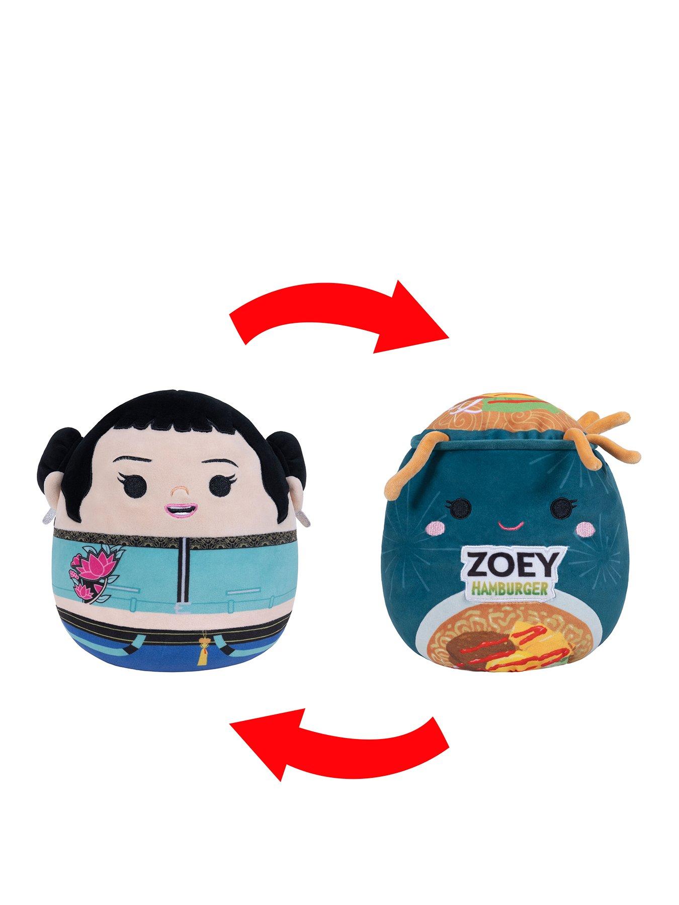 Image 1 of 7 of Squishmallows SQDH - Little Plush (8" Squishmallows) (Rosebay - Zoey/Ramen FLIPAMALLOWS) (CP of 6) (Polybag + UPC Sticker)