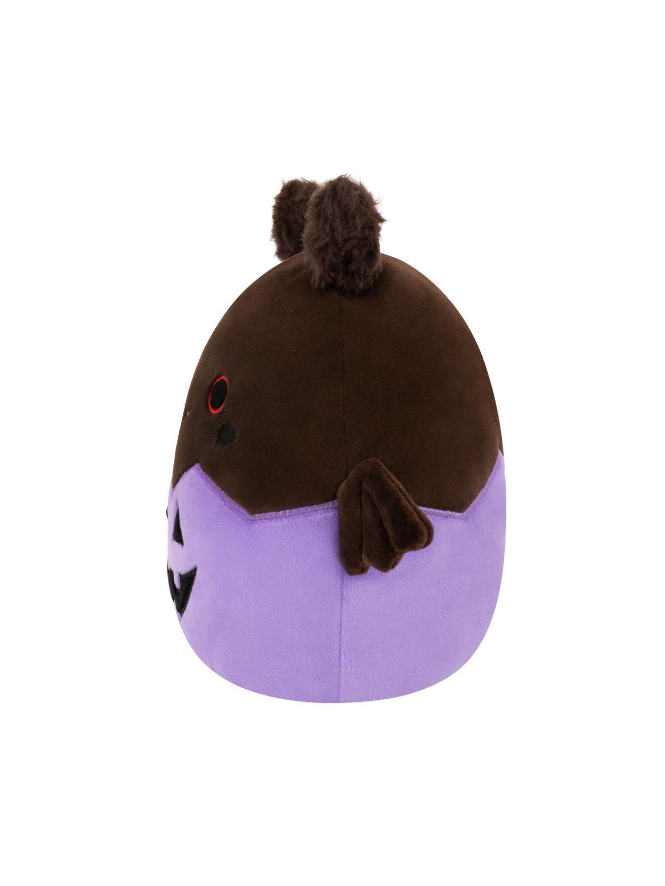 Image 3 of 7 of Squishmallows Squishmallows Black Mothman Spooky Jack O' Lantern Perkin Plush Toy