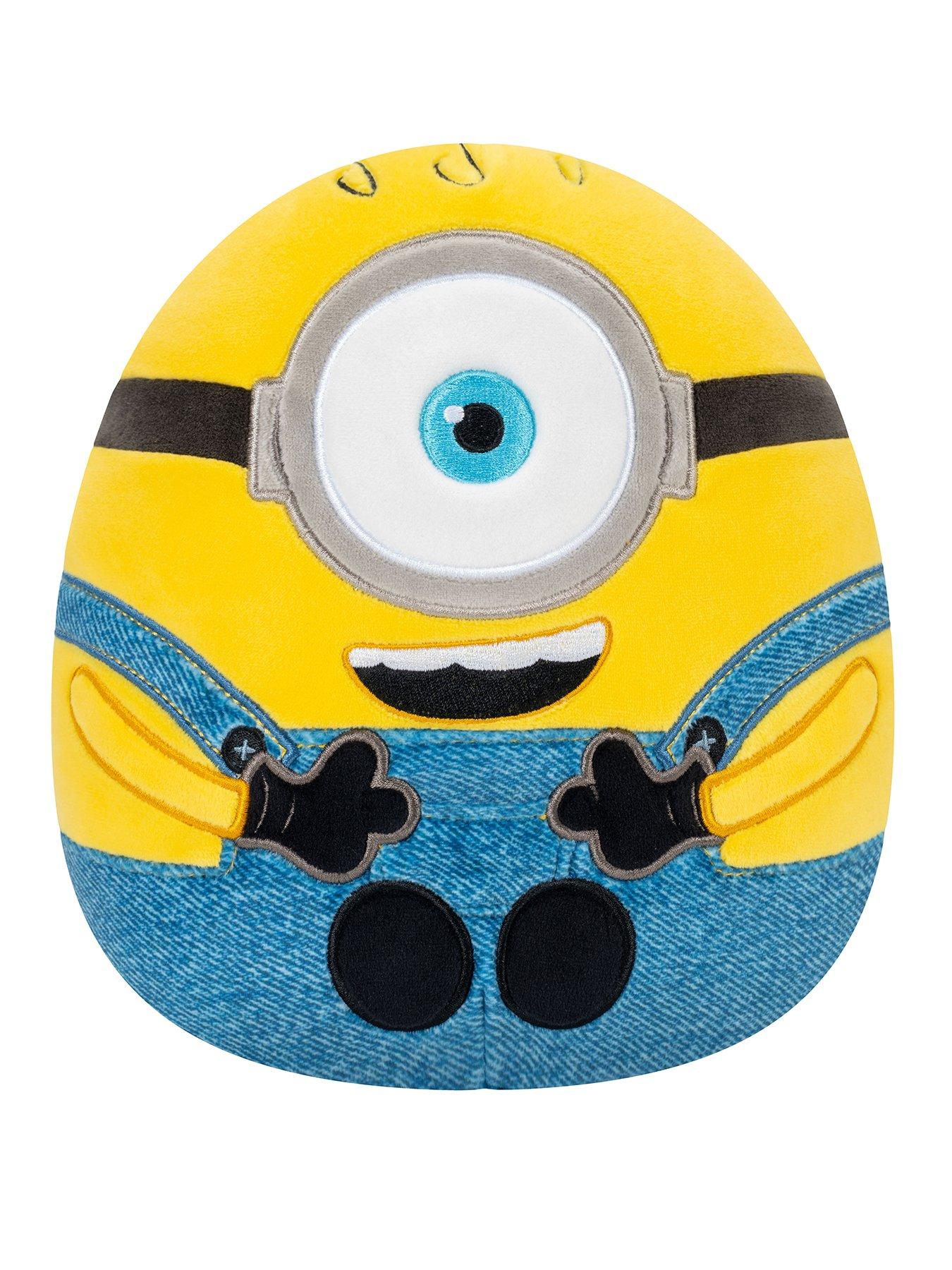 Image 1 of 6 of Squishmallows SQUN - Little Plush (8" Squishmallows) (Minions 3 Movie - James) (CP of 6) (Polybag + UPC Sticker) (EMBARGO 4/26/26)