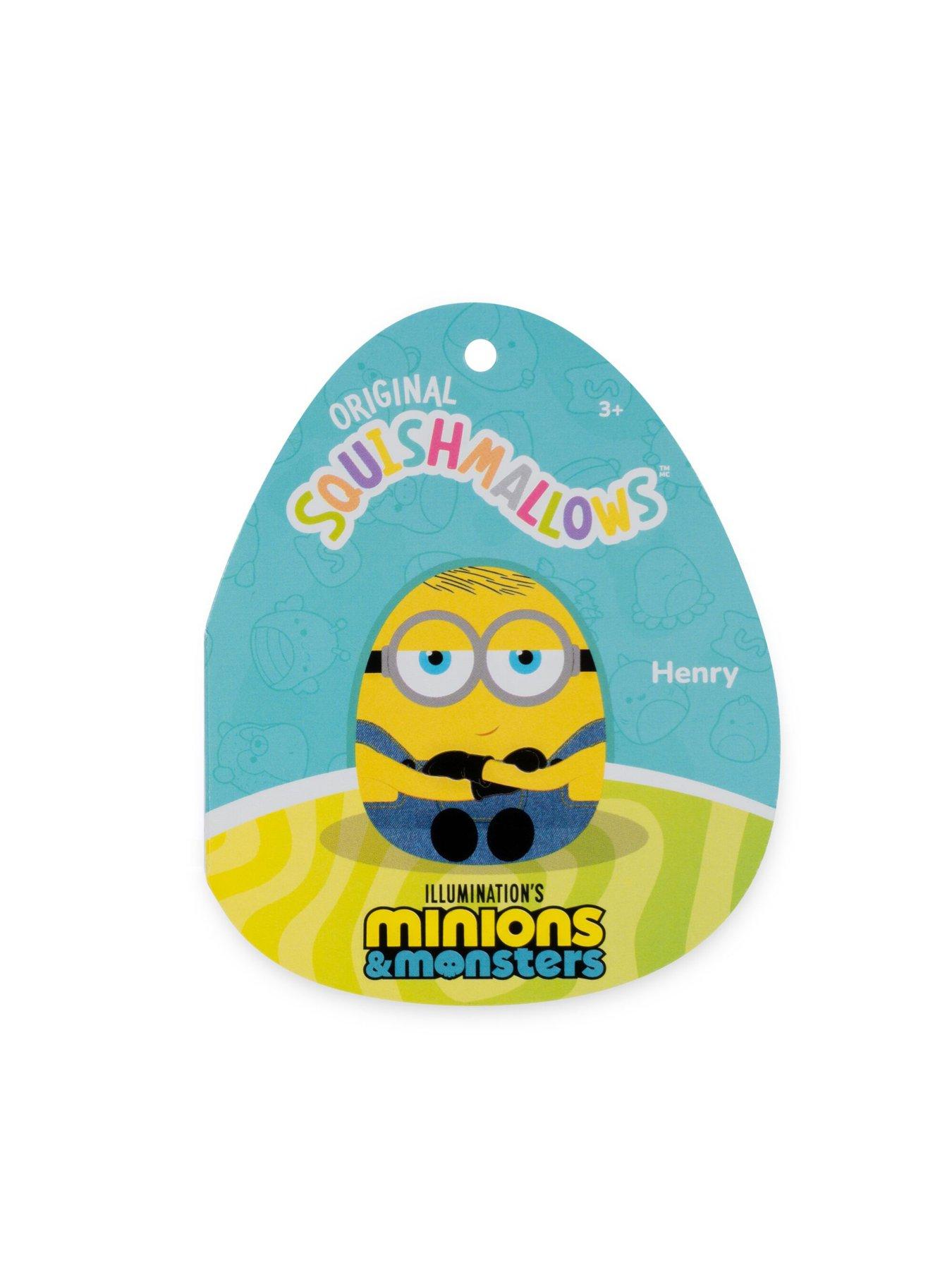 Image 6 of 6 of Squishmallows SQUN - Little Plush (8" Squishmallows) (Minions 3 Movie - Henry) (CP of 6) (Polybag + UPC Sticker) (EMBARGO 4/26/26)