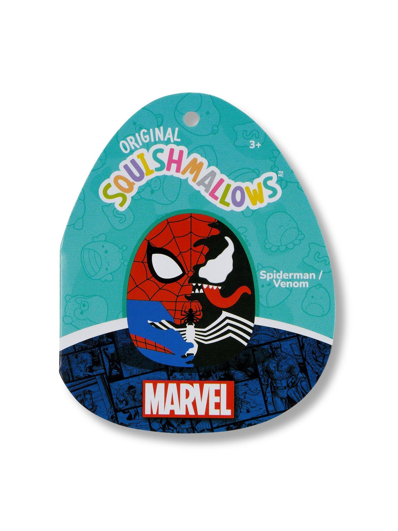 Image 5 of 5 of Squishmallows Marvel Spider-Man x Venom Mashup 8 Inch Soft Toy