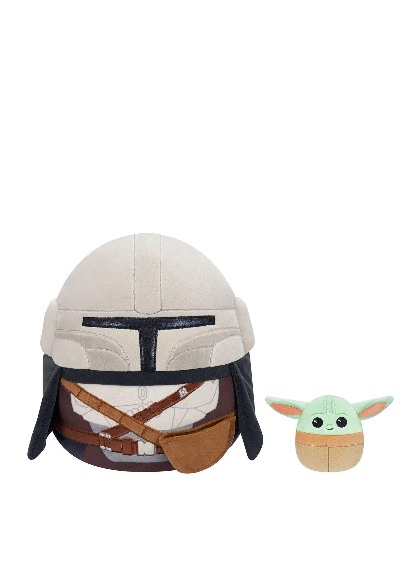 Squishmallows SQDI - Medium Plush (Squishmallows) (12" Mandalorian with 3.5" Grogu) (INT Exclusive) (CP of 6 - Polybagged + UPC Sticker)
