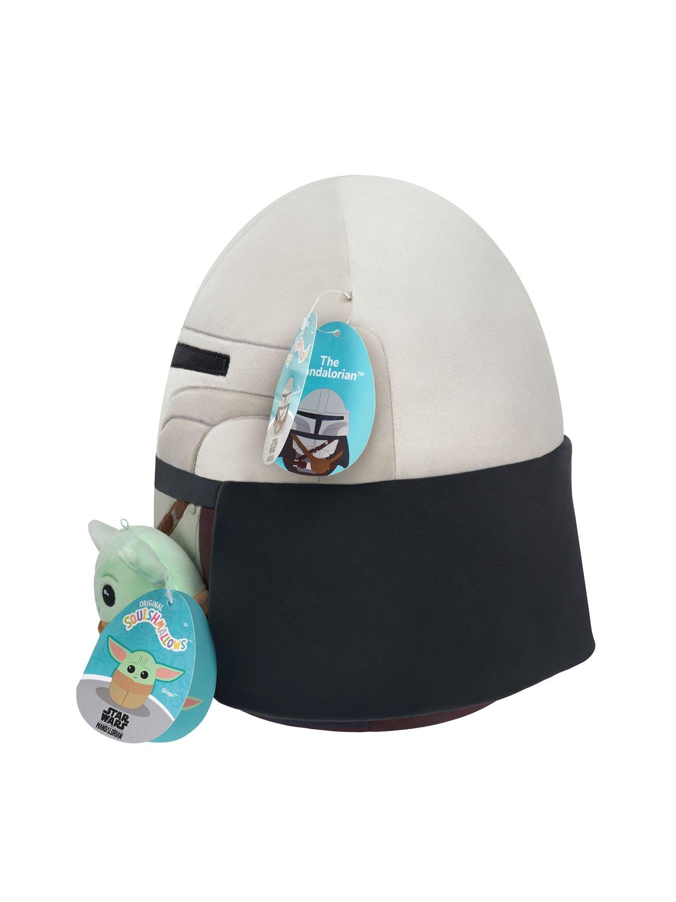 Image 4 of 7 of Squishmallows SQDI - Medium Plush (Squishmallows) (12" Mandalorian with 3.5" Grogu) (INT Exclusive) (CP of 6 - Polybagged + UPC Sticker)
