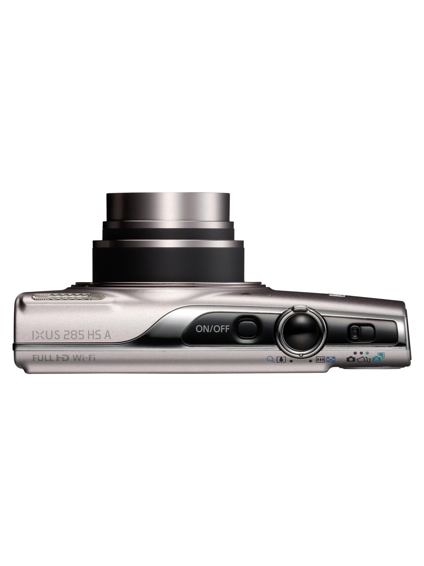 Image 4 of 6 of Canon Canon Ixus 285 HS A 20MP 12x Zoom Compact Camera - Silver - Camera + 64GB MicroSD Card + Case