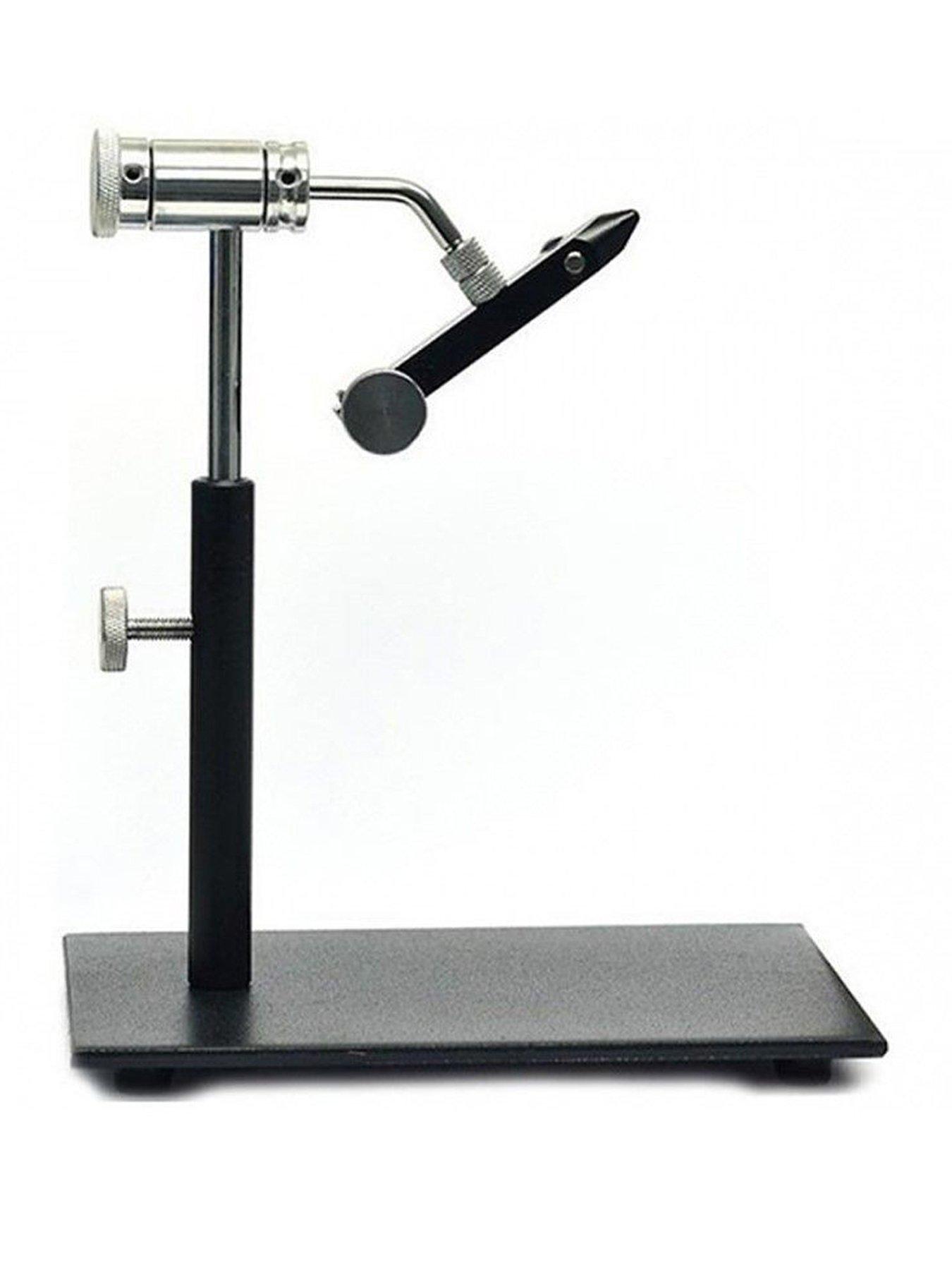 Snowbee Snowbee Fly Mate Pedestal Vice - Standard , Fixed Head Fly Tying Tool, Silver/Black - Stable & Reliable