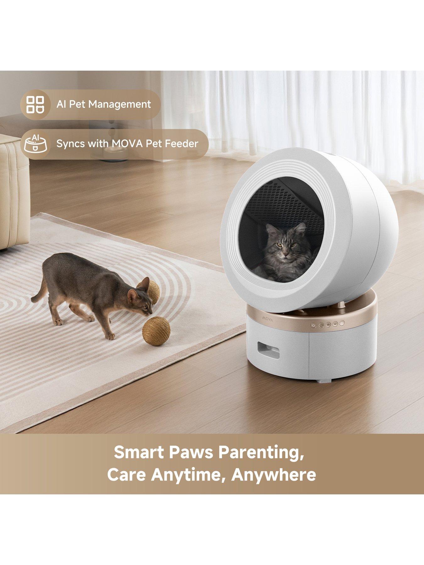Image 7 of 8 of Mova LR10 Prime Cat Litter White
