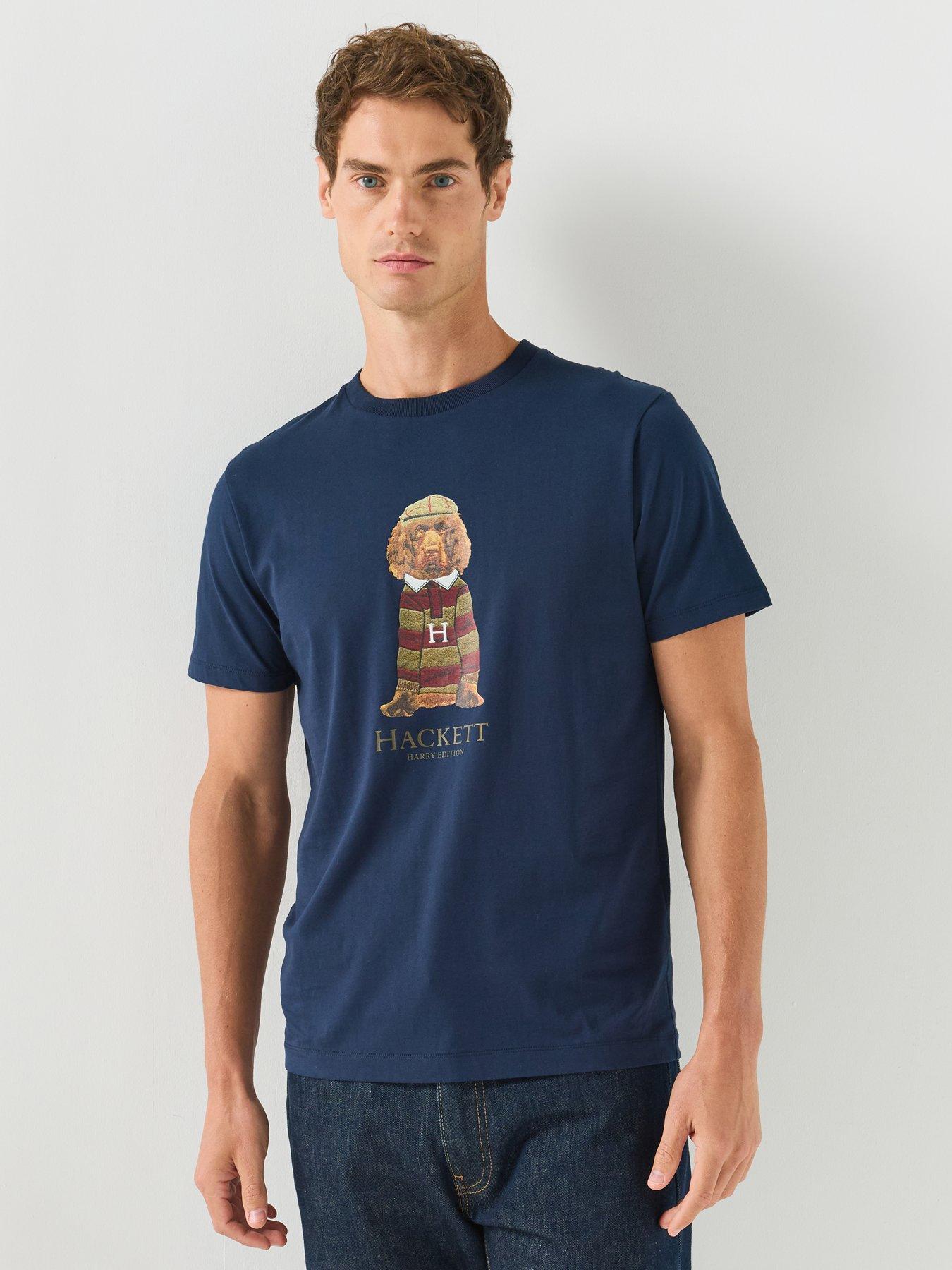 Image 1 of 5 of Hackett Heritage Harry T-Shirt - Navy