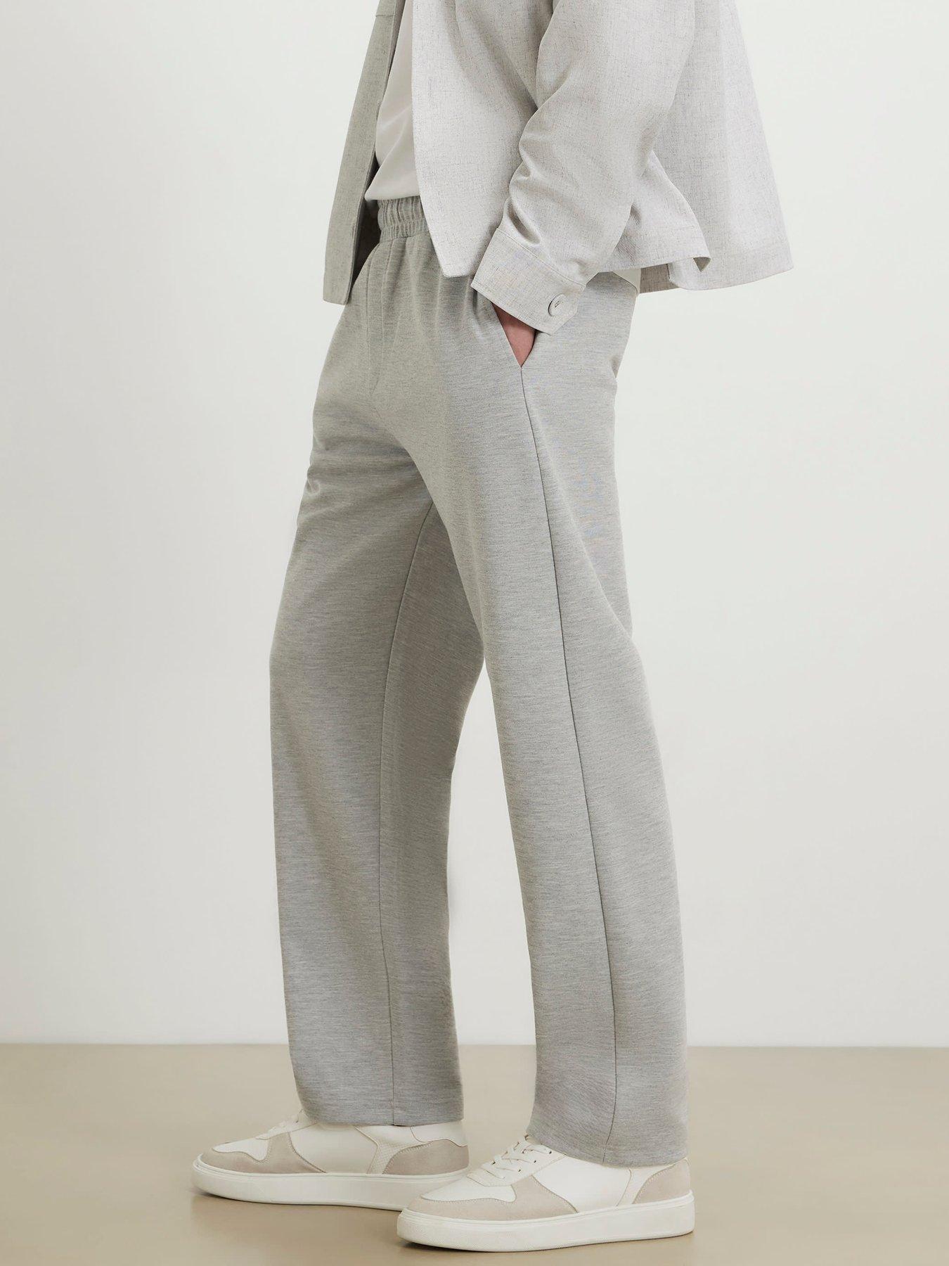 Image 1 of 6 of River Island Regular Fit Joggers - Grey