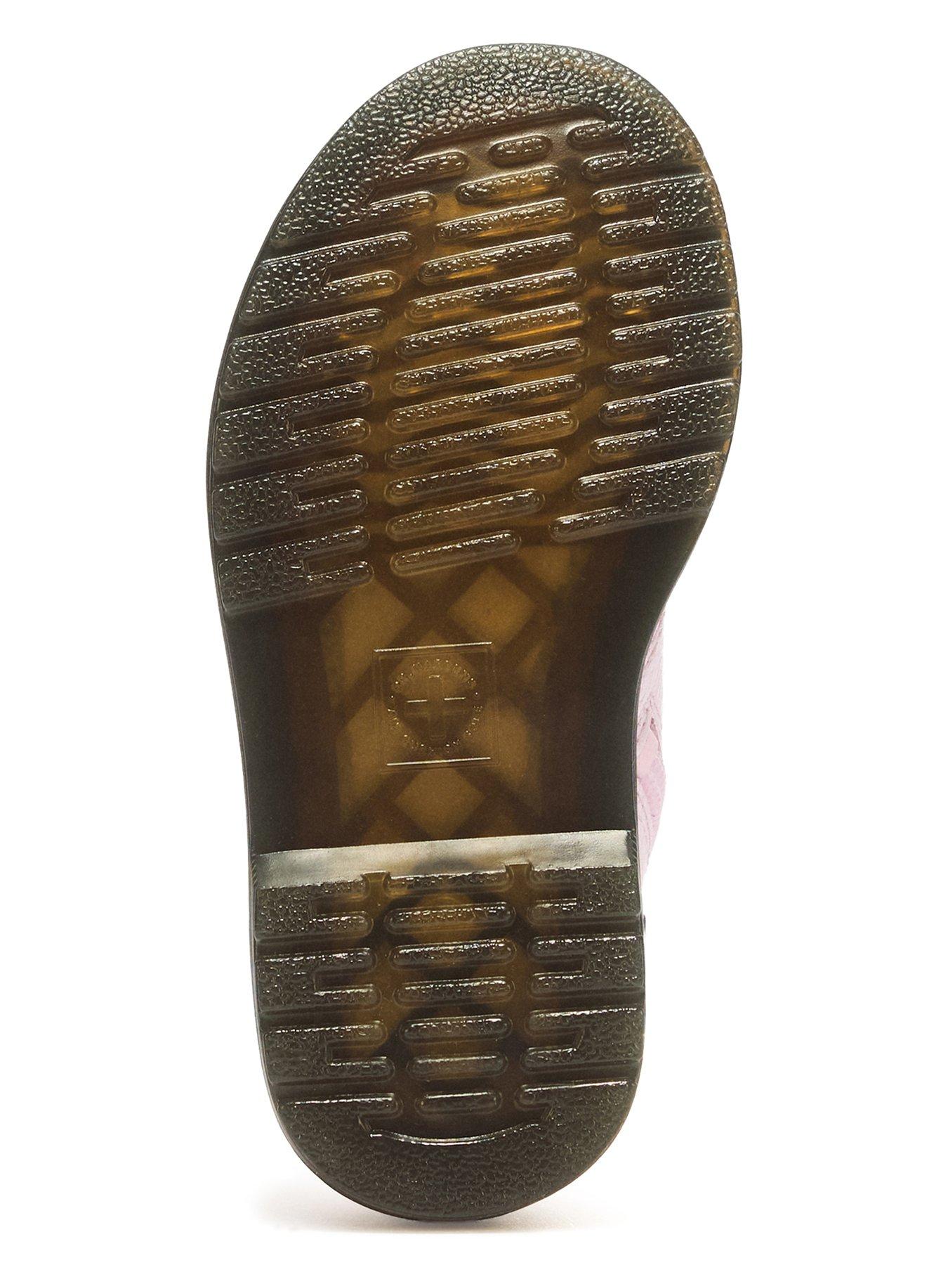 Image 5 of 7 of Dr Martens Toddler 1460 8 Eye Patent Boot - Pink Quartz