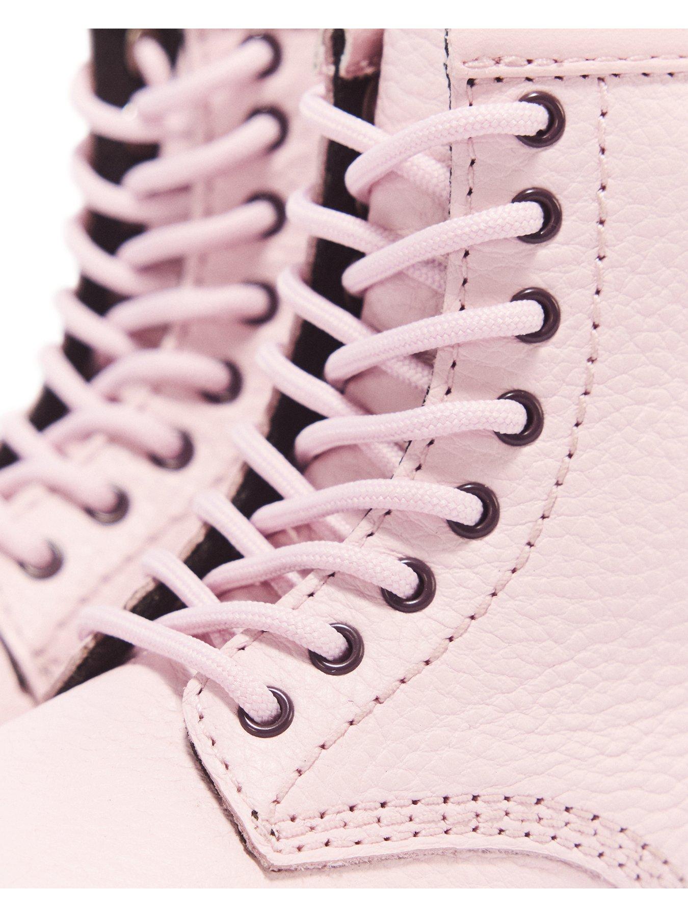 Image 6 of 7 of Dr Martens Toddler 1460 8 Eye Patent Boot - Pink Quartz