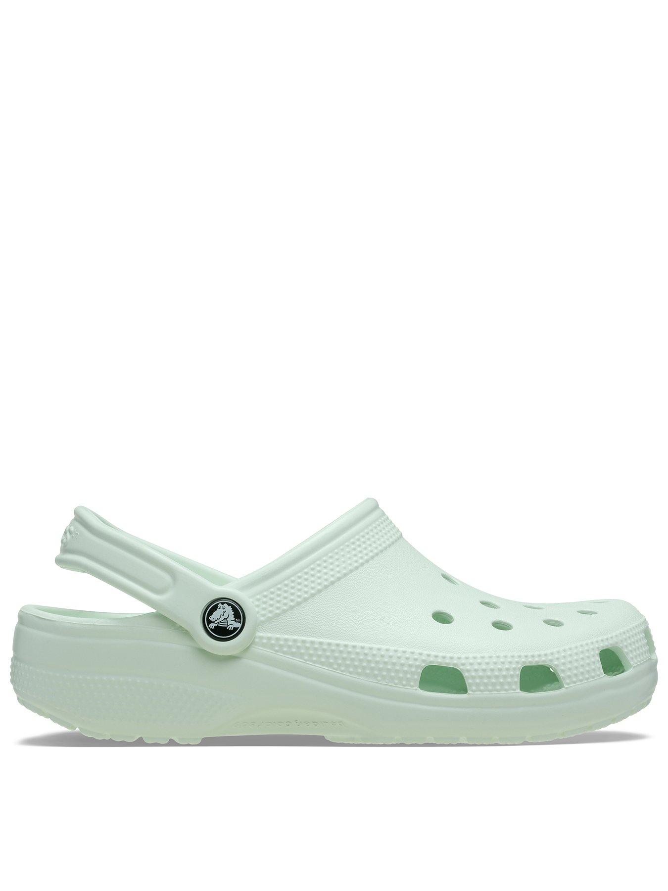 Image 1 of 7 of Crocs Mint Tint Classic Clog - Green