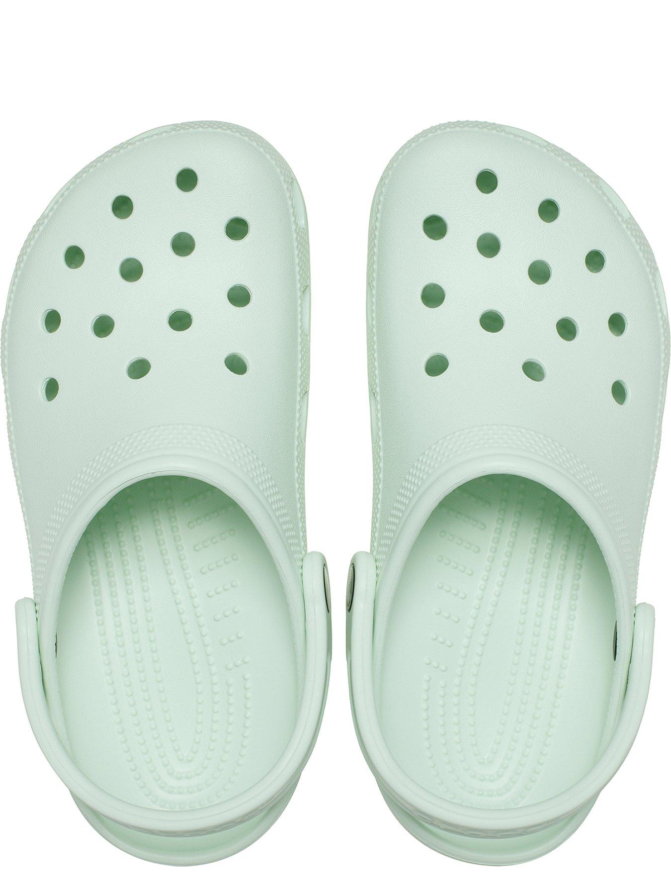 Image 4 of 7 of Crocs Mint Tint Classic Clog - Green
